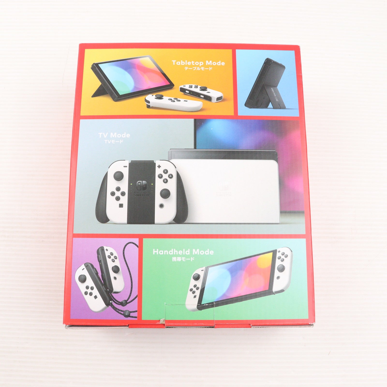 【中古即納】[Switch] (本体) Nintendo Switch(有機ELモデル) ニンテンドースイッチ Joy-Con(L)/R ホワイト 任天堂(HEG-S-KAAAA)(20211008)