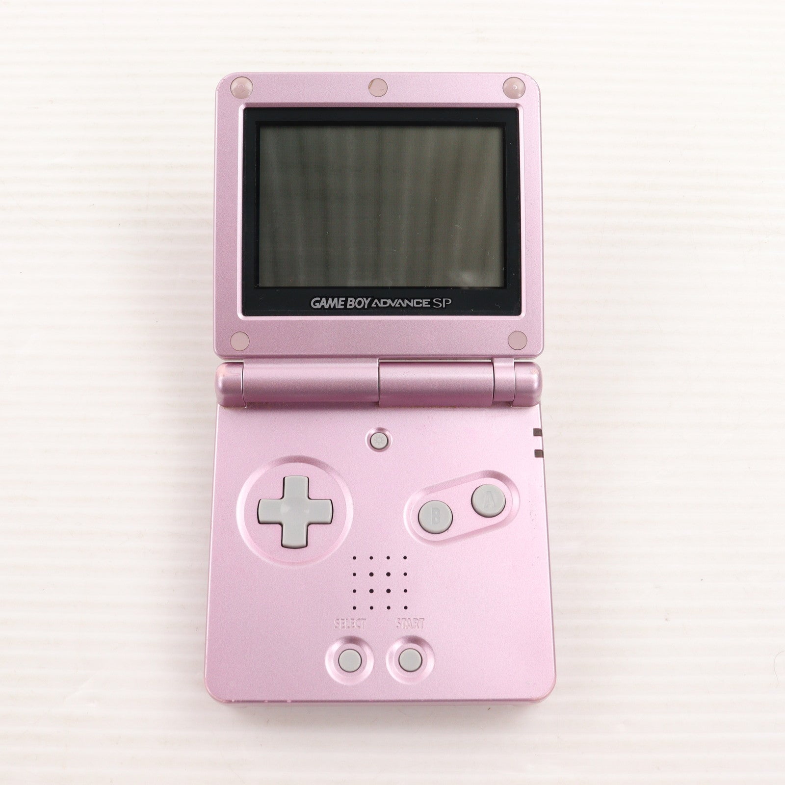 【中古即納】[GBA] (本体) GAMEBOY ADVANCE SP(ゲームボーイアドバンスSP) パールピンク 任天堂(AGS-S-PPA)(20030905)