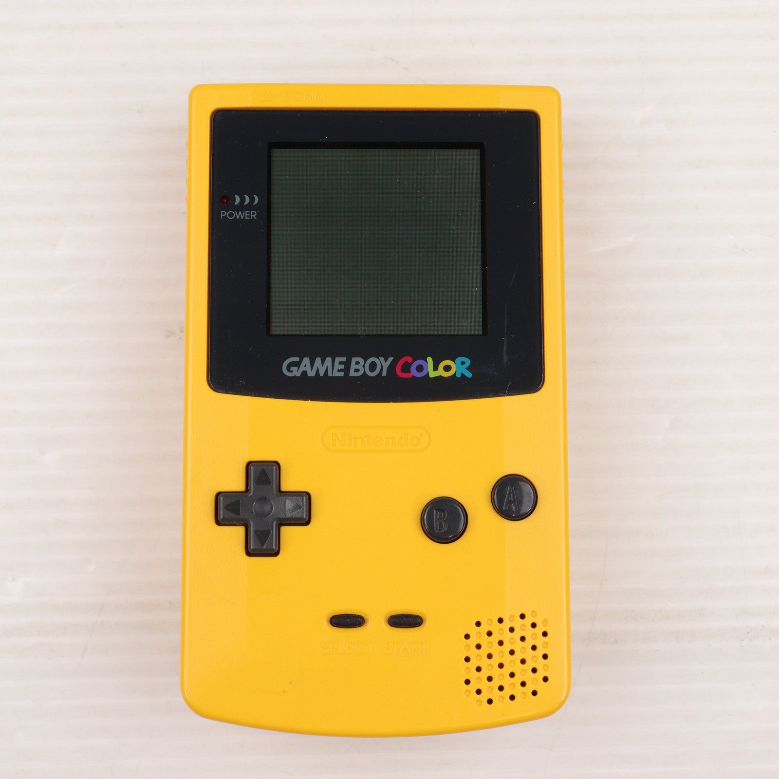 【中古即納】[GBC] (本体) ゲームボーイカラー GAMEBOY COLOR イエロー 任天堂(CGB-001)(19981021)