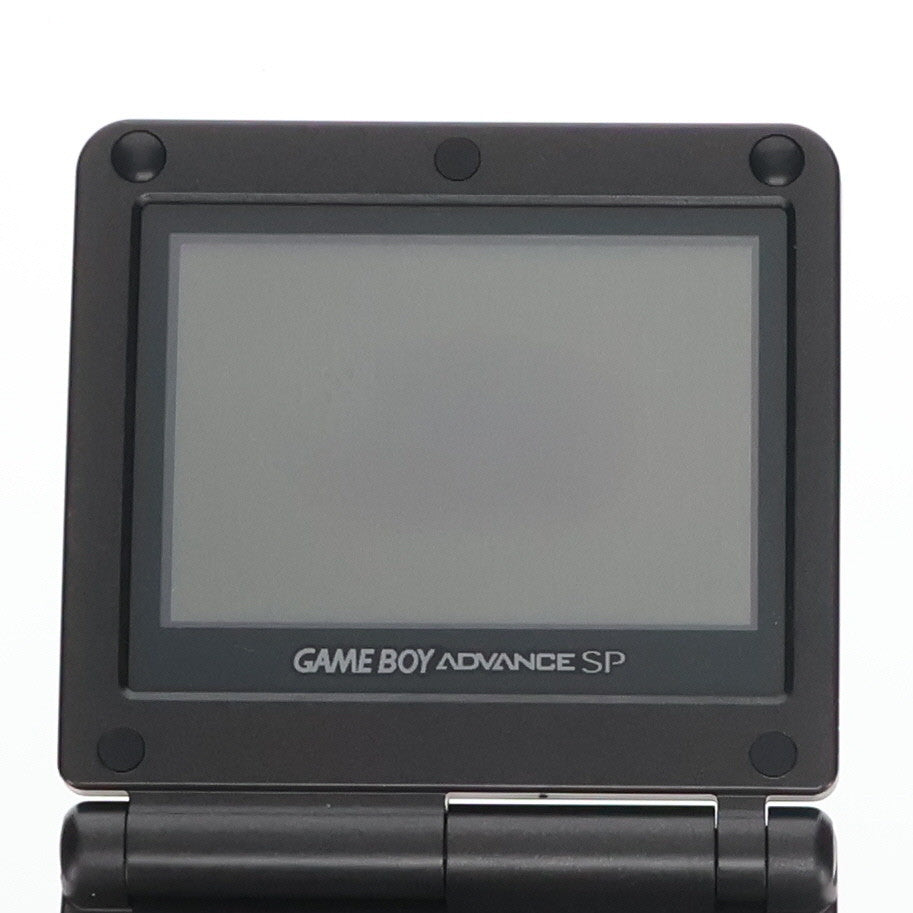 【中古即納】[GBA] (本体) GAMEBOY ADVANCE SP(ゲームボーイアドバンスSP) オニキスブラック 任天堂(AGS-S-ZKA)(20030214)