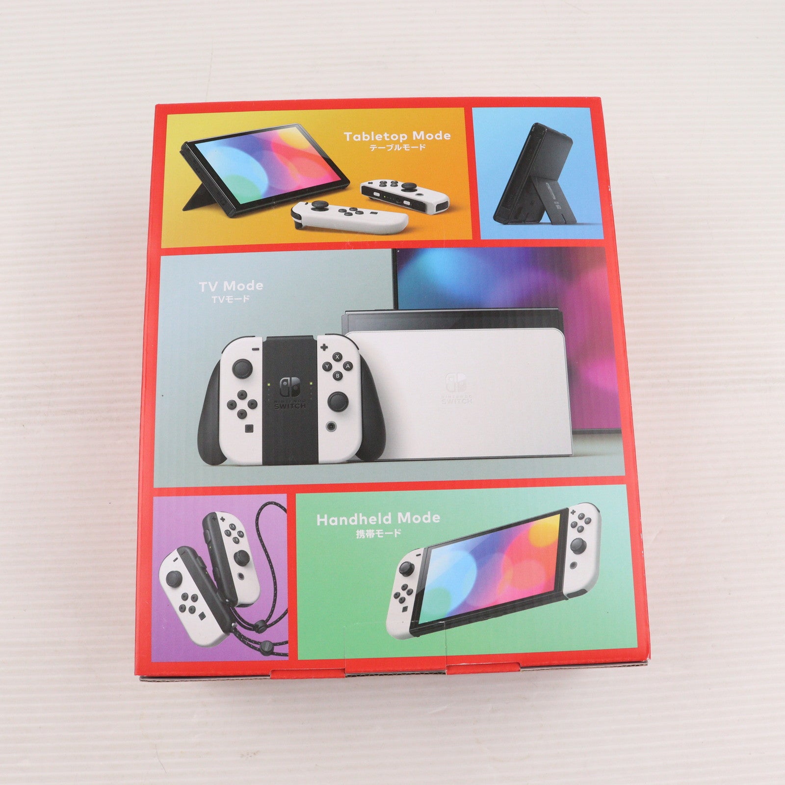 【中古即納】[Switch] (本体)(未使用) Nintendo Switch(有機ELモデル) ニンテンドースイッチ Joy-Con(L)/R ホワイト 任天堂(HEG-S-KAAAA)(20211008)