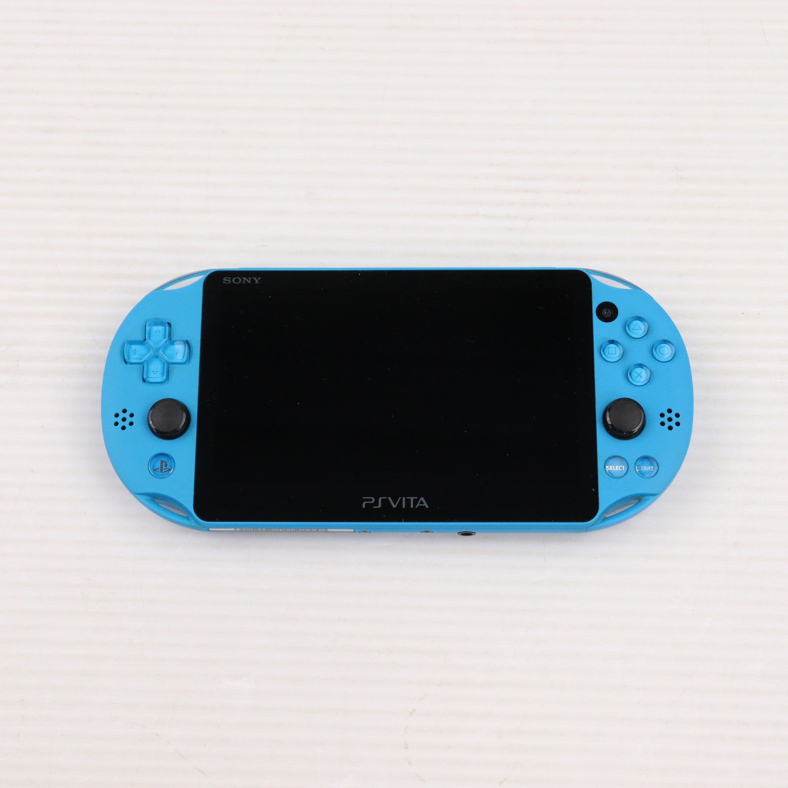 【中古即納】[PSVita] (本体) PlayStation Vita プレイステーションVita Wi-Fiモデル アクア・ブルー SCE(PCH-2000ZA23)(20150917)