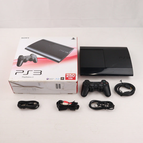 中古即納】[PS3](本体) プレイステーション3 PlayStation3 チャコール・ブラック HDD250GB SCE(CECH-4200B)