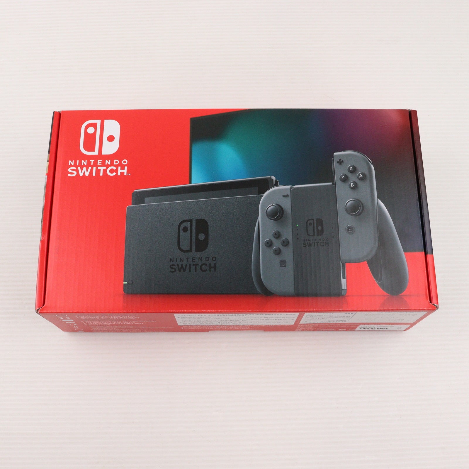 【中古即納】[Switch] (本体) Nintendo Switch(ニンテンドースイッチ) Joy-Con(L)/R グレー 任天堂(HAD-S-KAAAA)(20190830)