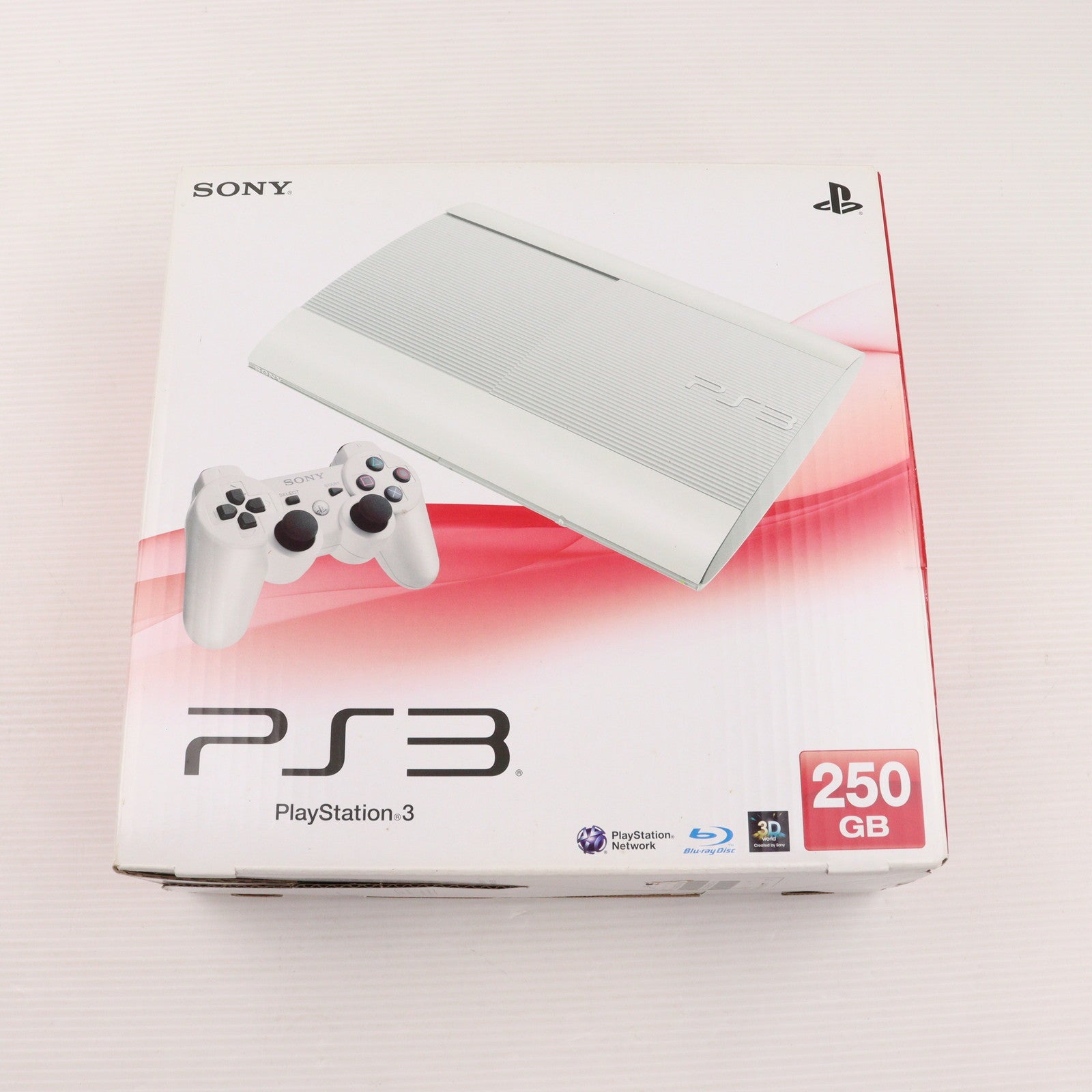 【中古即納】[PS3] (本体) PlayStation3(プレイステーション3) クラシック・ホワイト HDD250GB SCE(CECH-4200B LW)(20130831)