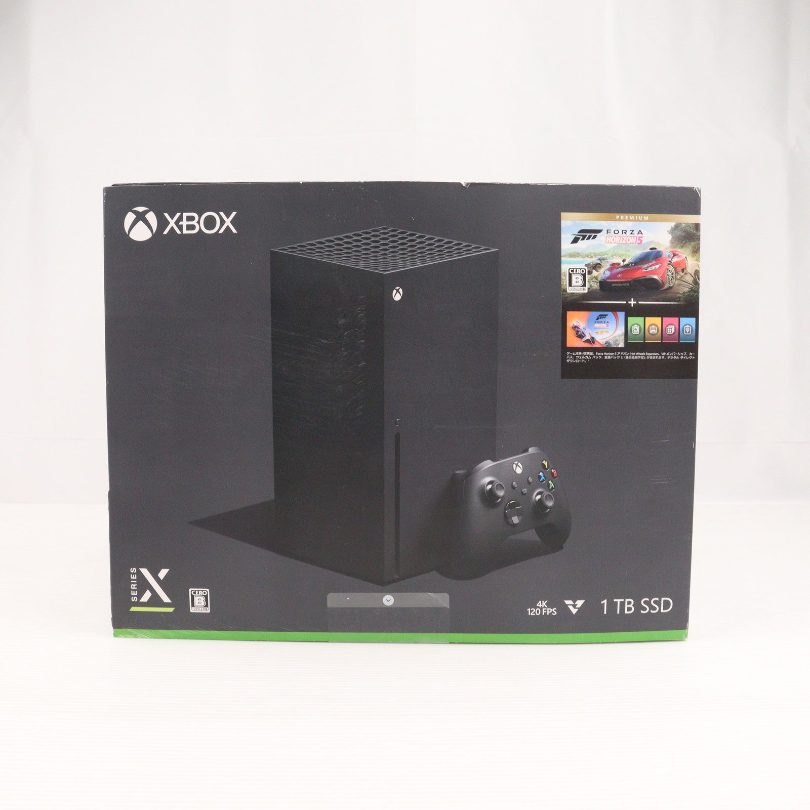 【中古即納】[XboxX/S] (本体) Xbox Series X 1TB(Forza Horizon 5(フォルツァホライゾン5)同梱版) マイクロソフト(RRT-00066)(20230217)