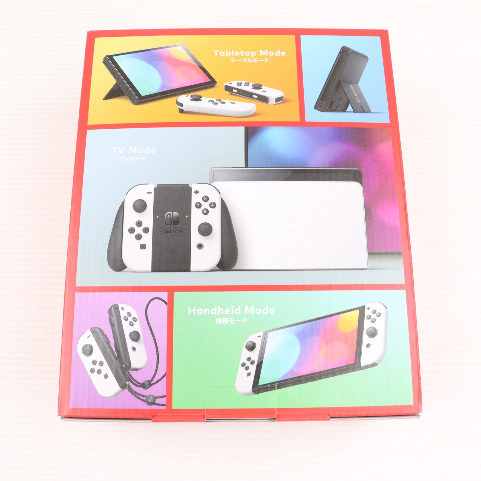 【中古即納】[Switch] (本体)(未使用) Nintendo Switch(有機ELモデル) ニンテンドースイッチ Joy-Con(L)/R ホワイト 任天堂(HEG-S-KAAAA)(20211008)