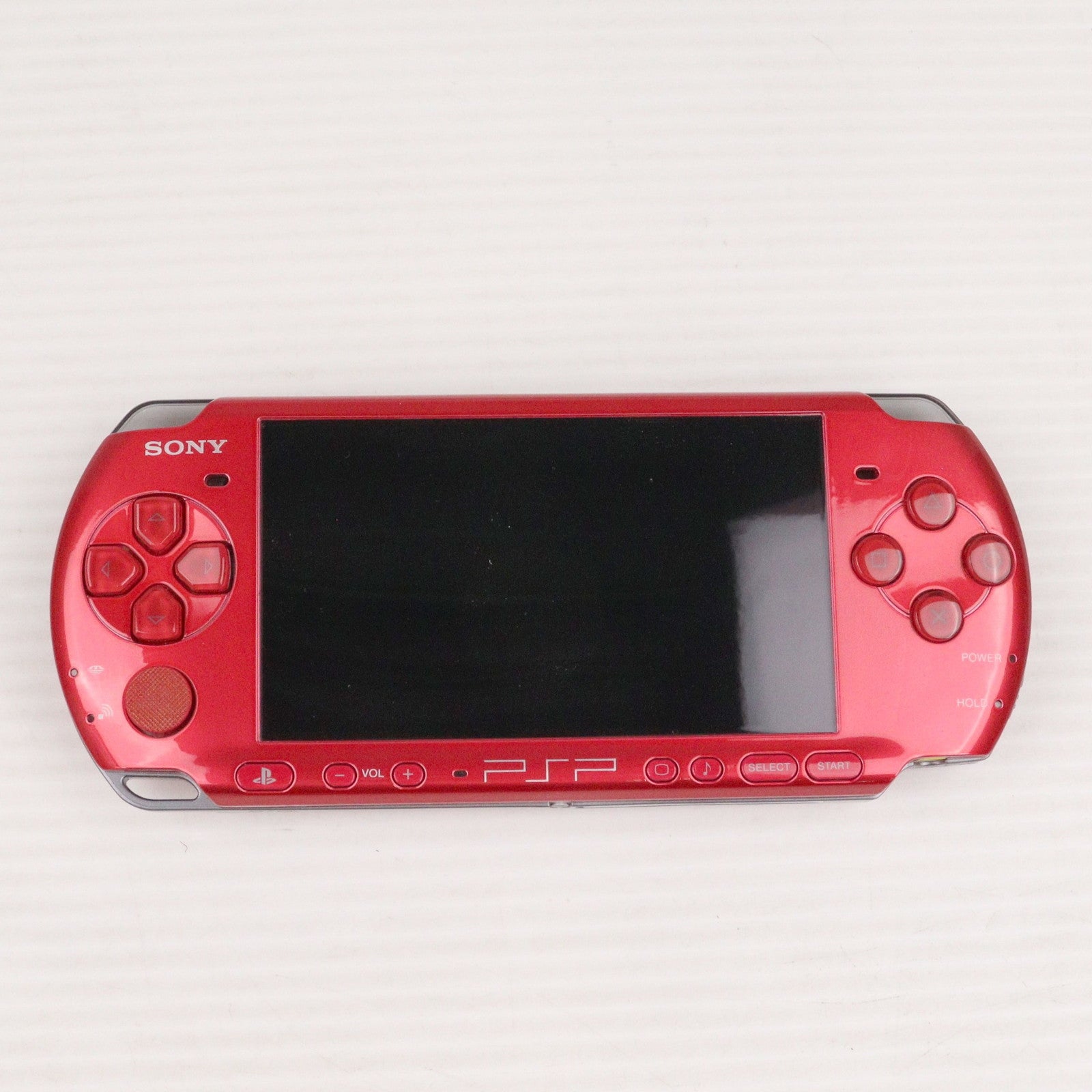 【中古即納】[PSP] (本体) PSP プレイステーション・ポータブル ラディアント・レッド SCE(PSP-3000RR)(20090305)