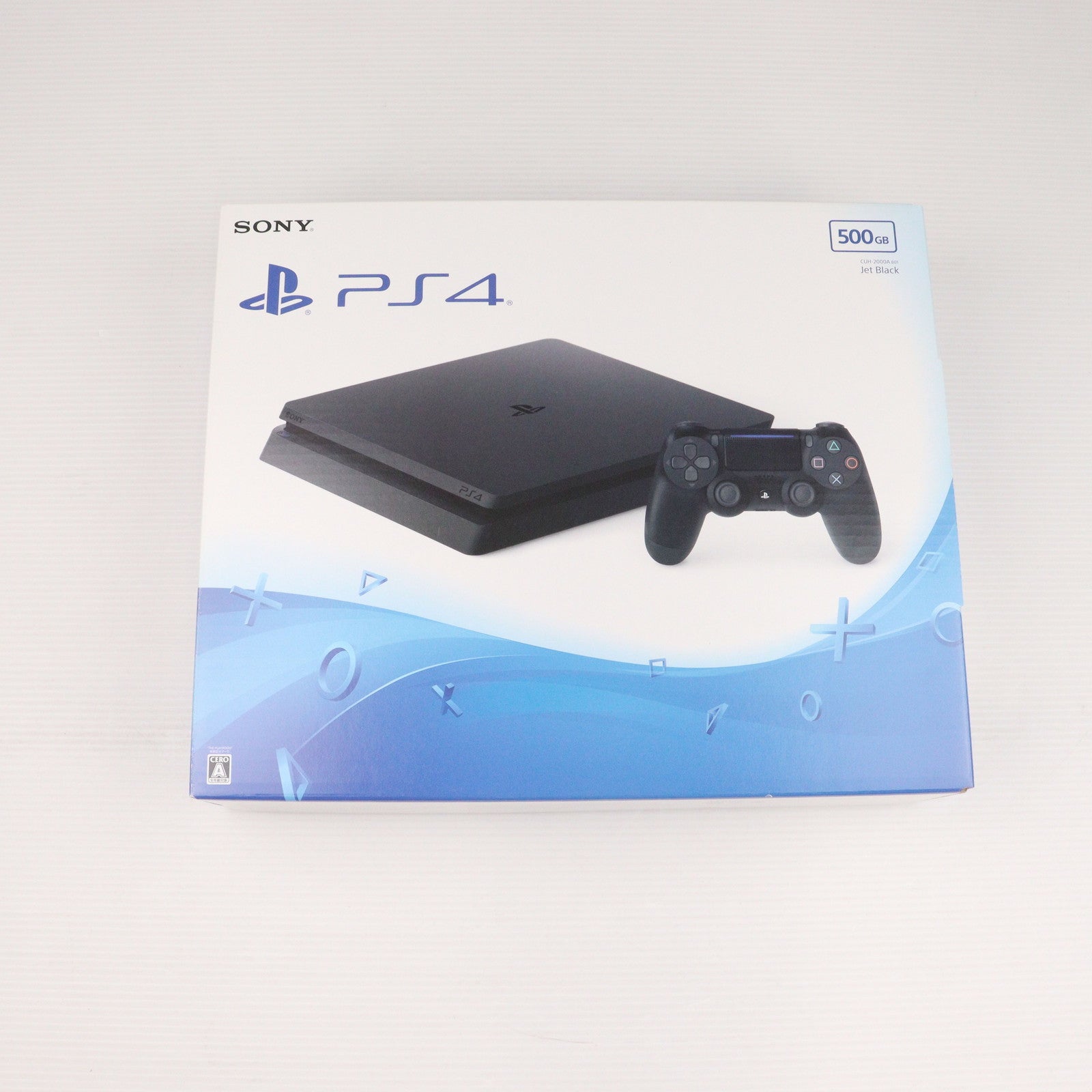 【中古即納】[PS4] (本体) PlayStation4(プレイステーション4) ジェット・ブラック HDD500GB SIE(CUH-2000AB01)(20161110)