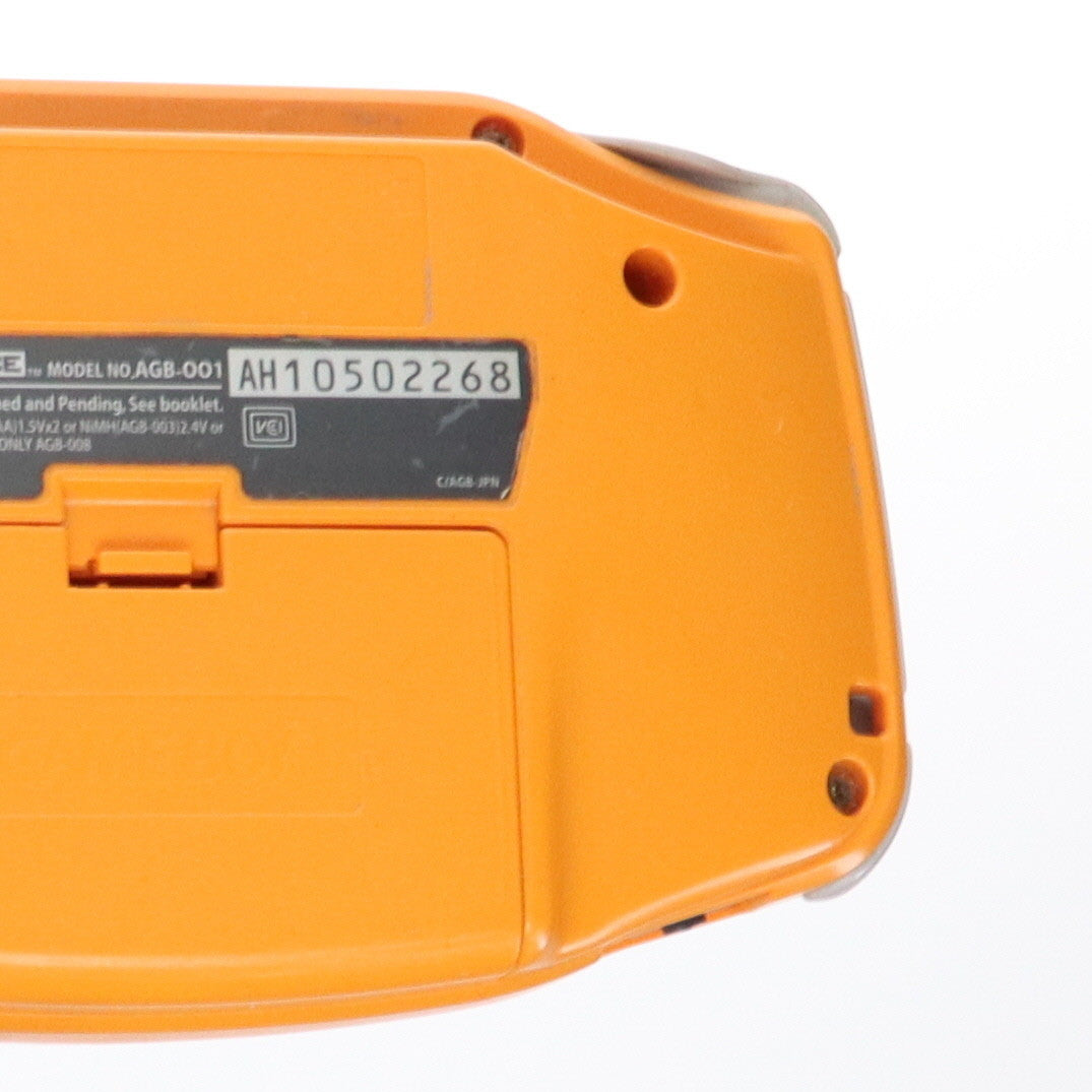 【中古即納】[GBA] (本体) GAMEBOY ADVANCE(ゲームボーイアドバンス) オレンジ 任天堂(AGB-S-OAJ)(20011214)