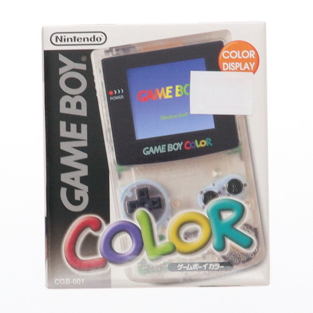 【中古即納】[GBC] (本体) GAMEBOY COLOR(ゲームボーイカラー) クリア 任天堂(CGB-001)(19981021)