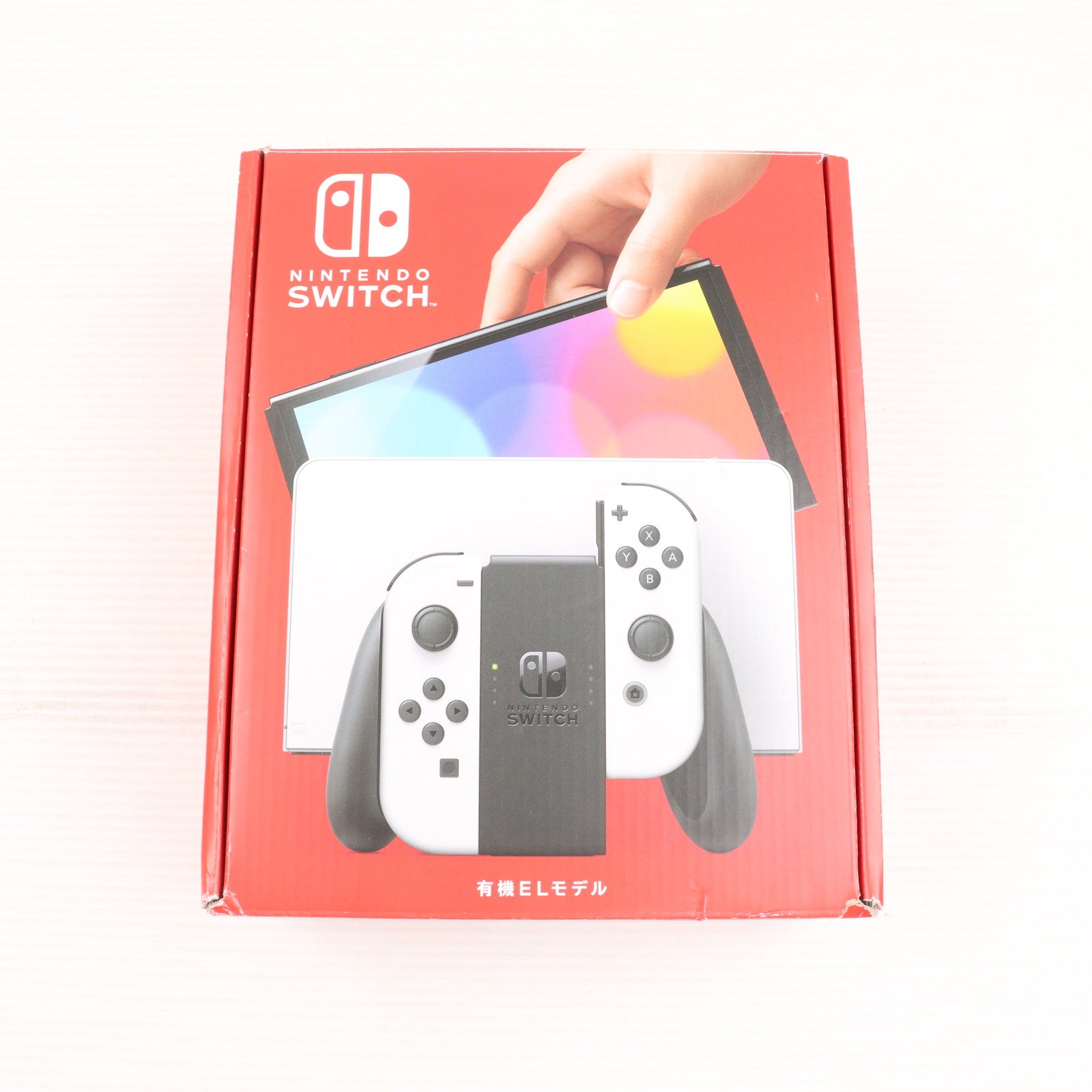 【中古即納】[Switch] (本体) Nintendo Switch(ニンテンドースイッチ) 有機ELモデル Joy-Con(L)/R ホワイト 任天堂(HEG-S-KAAAA)(20211008)