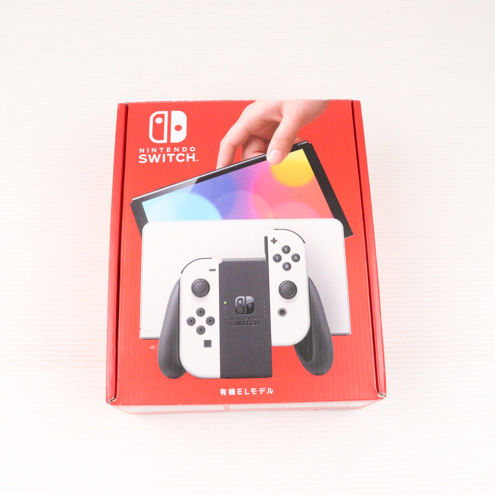 【中古即納】[Switch] (本体) Nintendo Switch(ニンテンドースイッチ) 有機ELモデル Joy-Con(L)/R ホワイト 任天堂(HEG-S-KAAAA)(20211008)