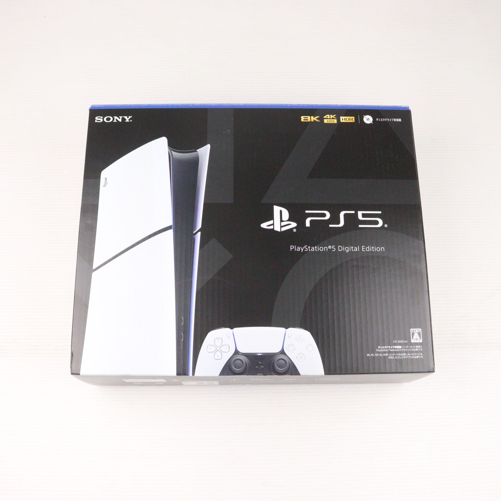 【中古即納】[PS5] (本体) PlayStation 5(プレイステーション5) slimモデル(スリムモデル) デジタル・エディション SIE(CFI-2000B01)(20231110)