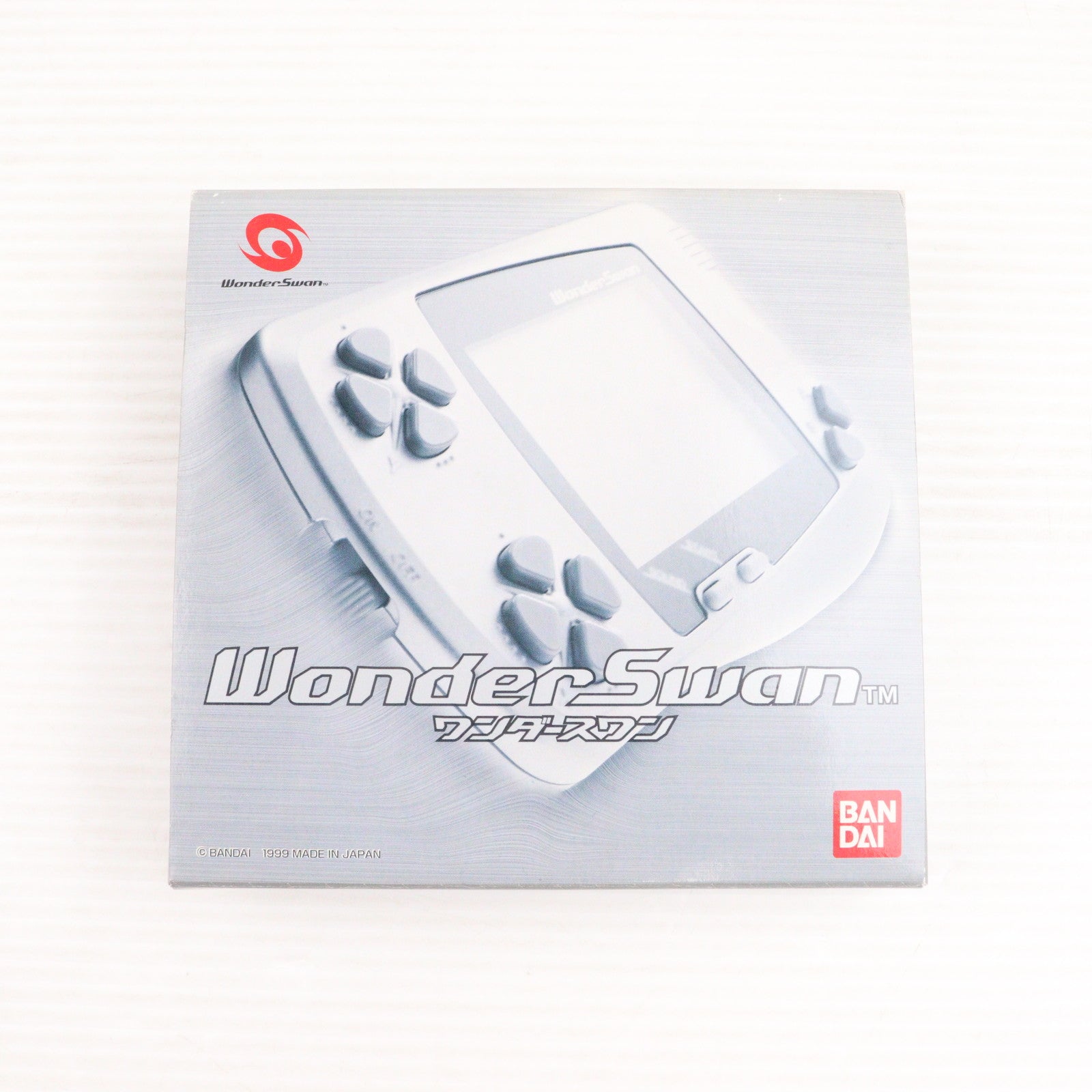 【中古即納】[WS] (本体) WonderSwan(ワンダースワン) シルバーメタリック バンダイ(SWJ-77702M)(19990304)