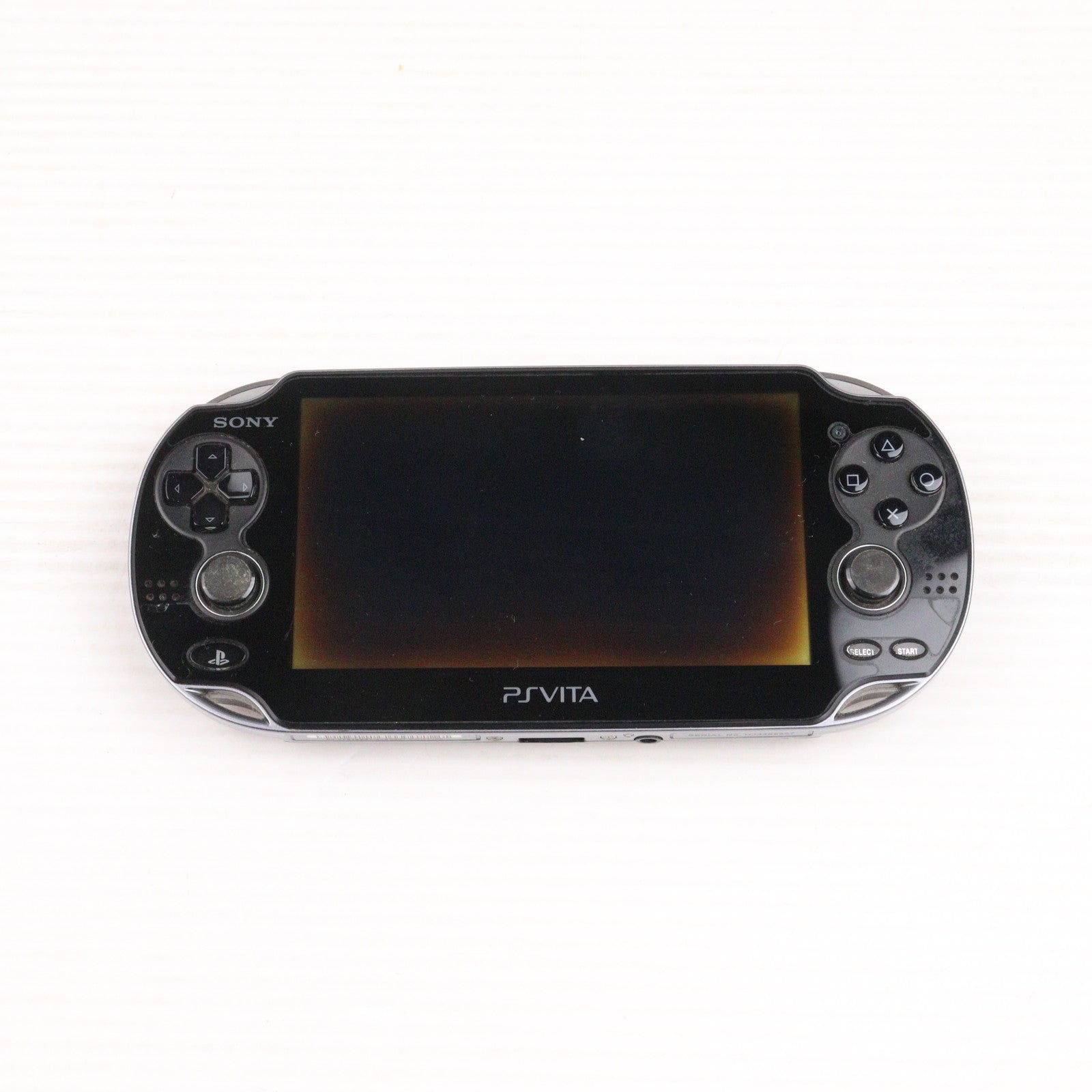 【中古即納】[PSVita] (本体) PlayStation Vita(プレイステーション ヴィータ) Wi-Fiモデル クリスタル・ブラック SCE(PCH-1000ZA01)(20111217)