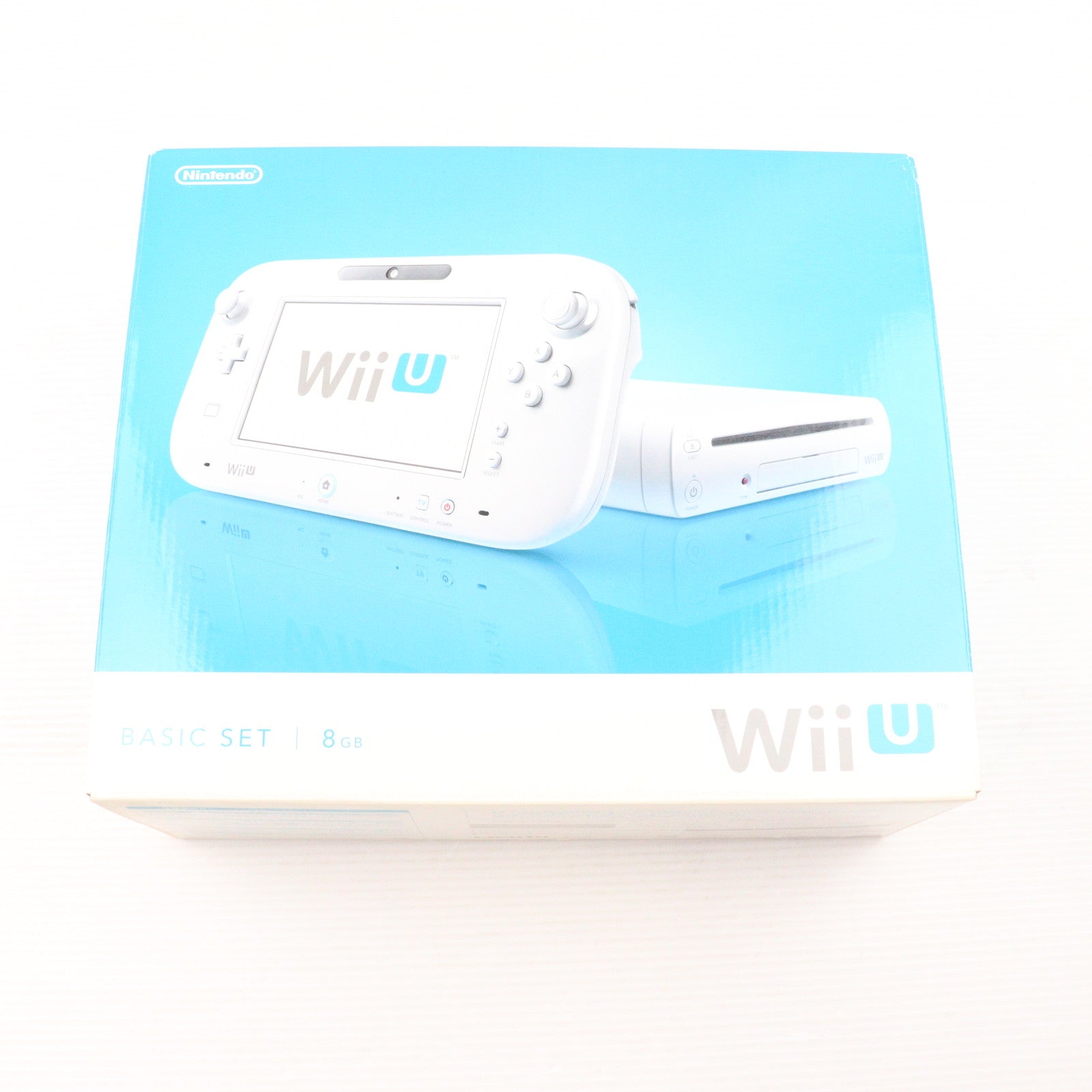 【中古即納】[WiiU] (本体) Wii U ベーシックセット 白 BASIC SET Shiro(本体メモリー8GB) 任天堂(WUP-S-WAAA)(20121208)