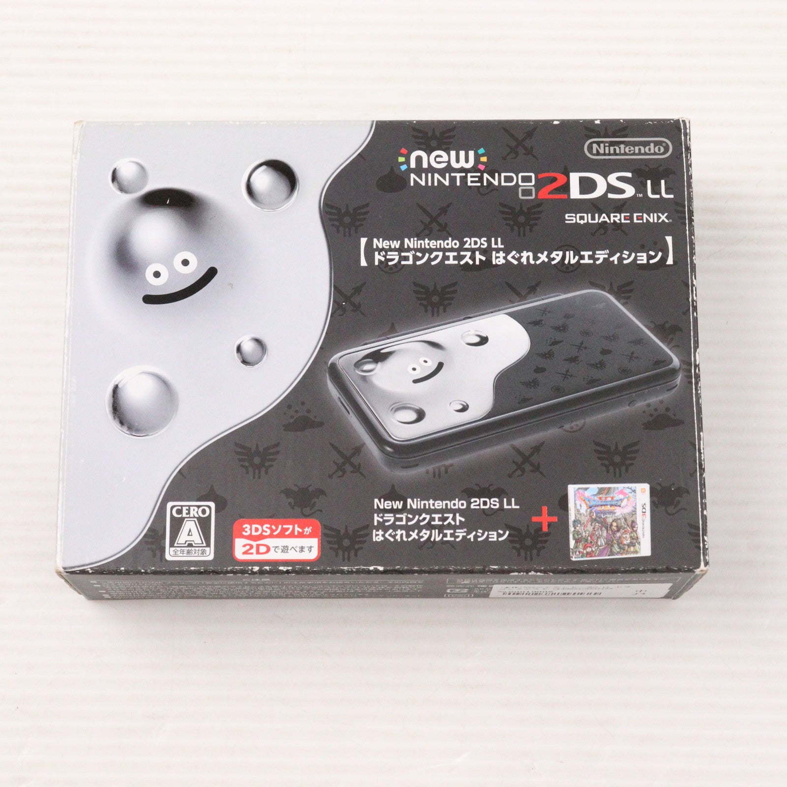 【中古即納】[3DS] (本体) Newニンテンドー2DS LL ドラゴンクエスト はぐれメタルエディション 任天堂(JAN-S-KBCA)(20170729)