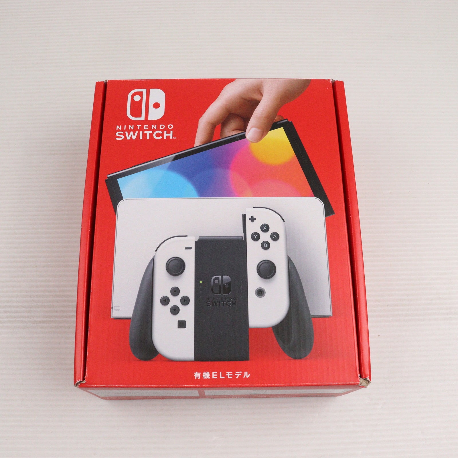 【中古即納】[Switch] (本体) Nintendo Switch(ニンテンドースイッチ) 有機ELモデル Joy-Con(L)/R ホワイト 任天堂(HEG-S-KAAAA)(20211008)