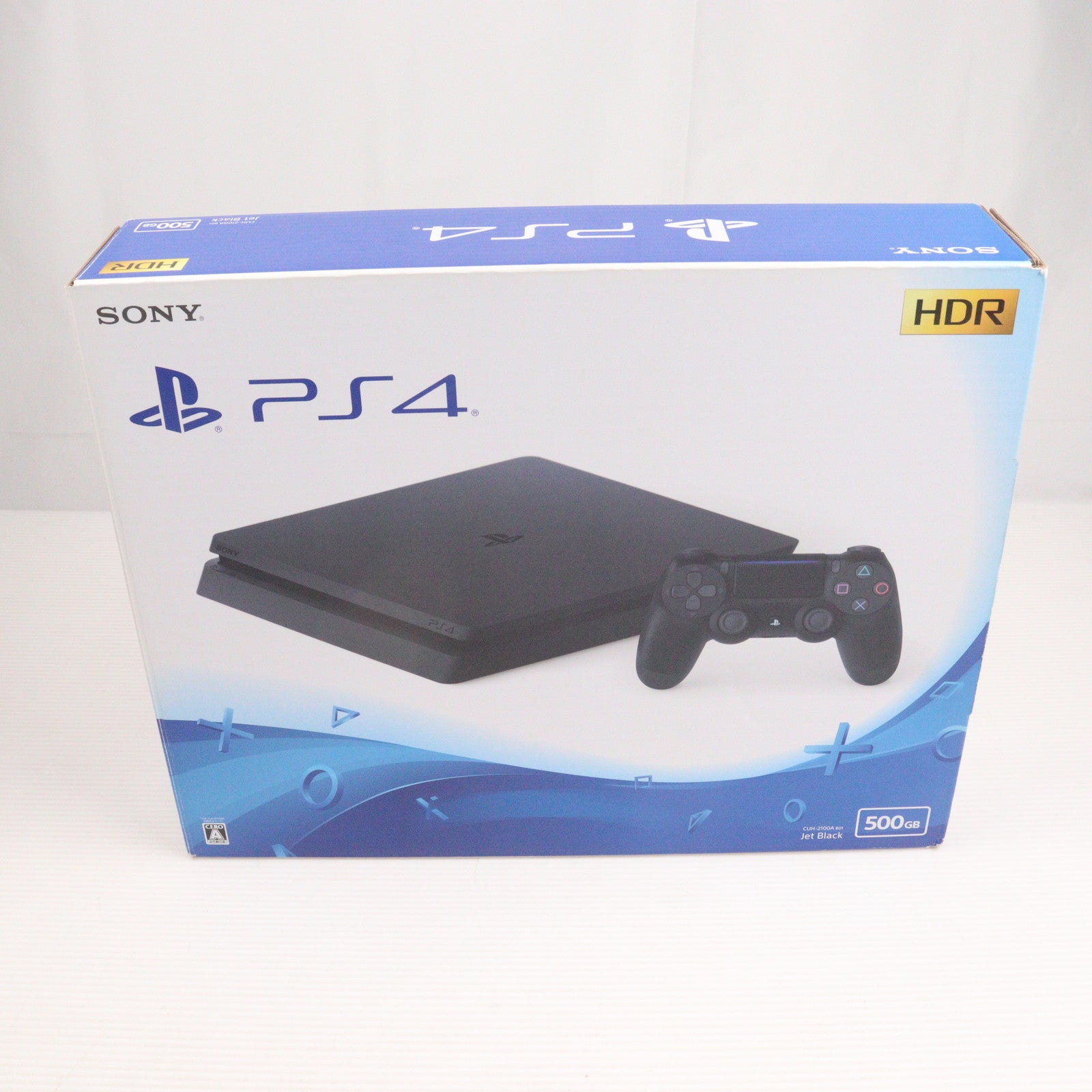 【中古即納】[PS4] (本体) PlayStation4(プレイステーション4) ジェット・ブラック HDD500GB SIE(CUH-2100AB01)(20170724)