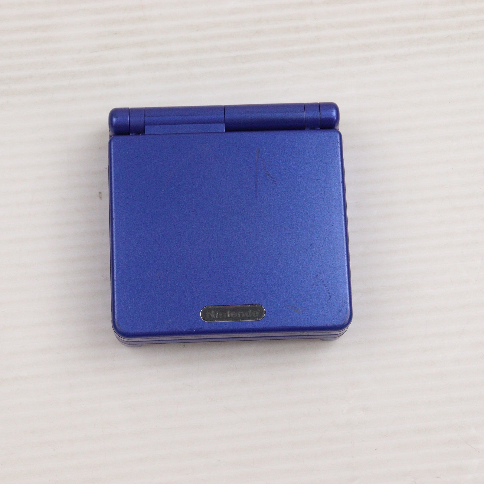 【中古即納】[GBA] (本体) ゲームボーイアドバンスSP GAMEBOY ADVANCE SP アズライトブルー 任天堂(AGS-S-ZBA)(20030214)