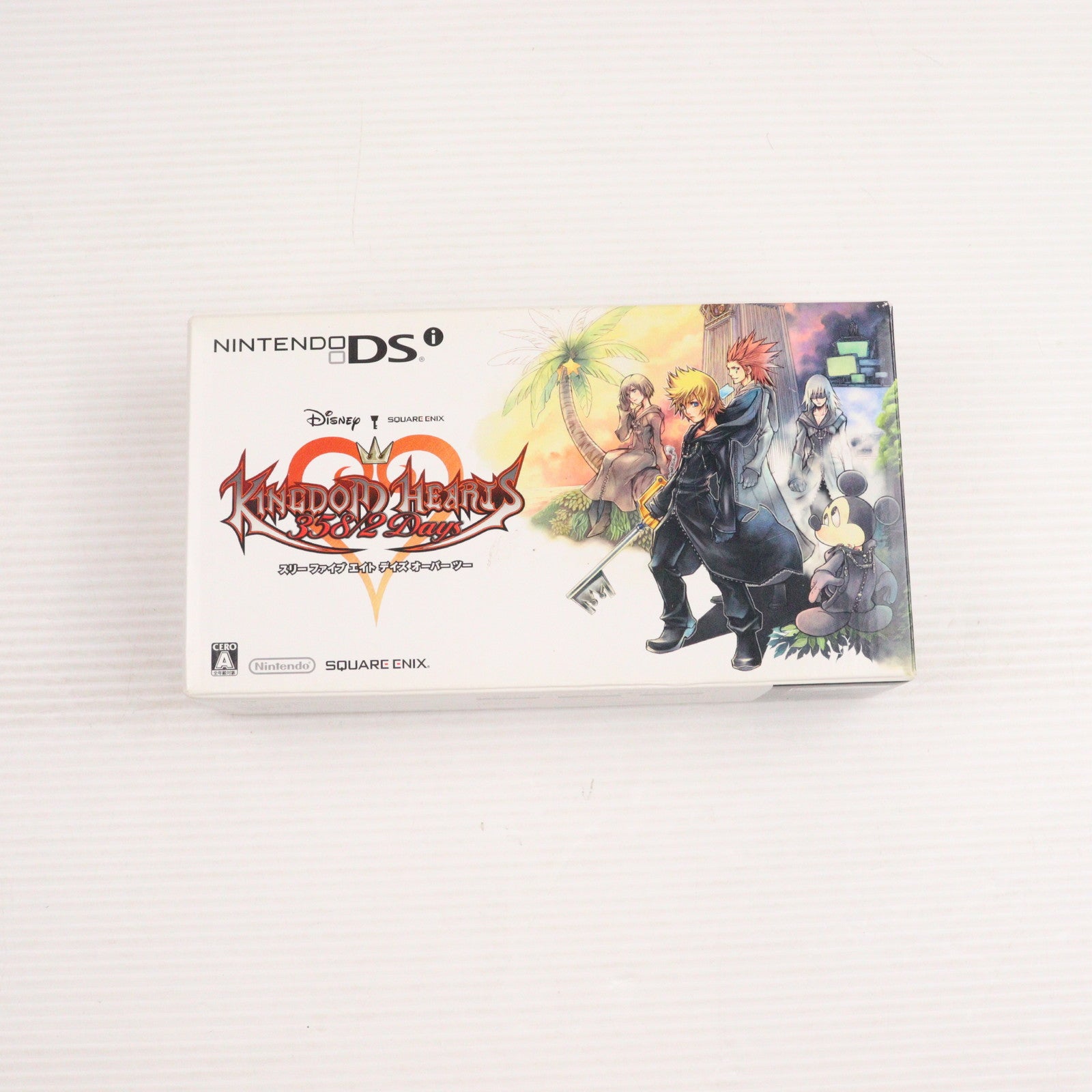 【中古即納】[NDS] (本体) キングダム ハーツ 358/2 Days KINGDOM HEARTS EDITION ニンテンドーDsi Black(モノグラムデザイン)同梱版 スクウェア・エニックス(TWL-S-KHKBKG)(20090530)