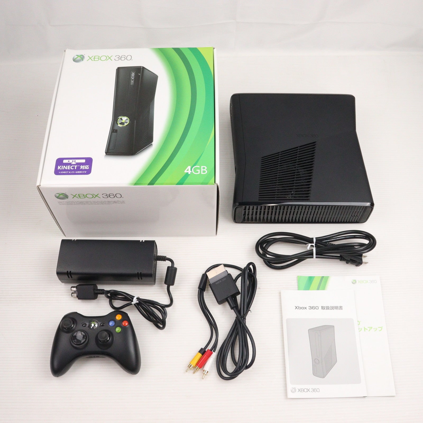 【中古即納】[Xbox360] (本体) Xbox360 4GB 日本マイクロソフト(RKB-00014)(20100909)