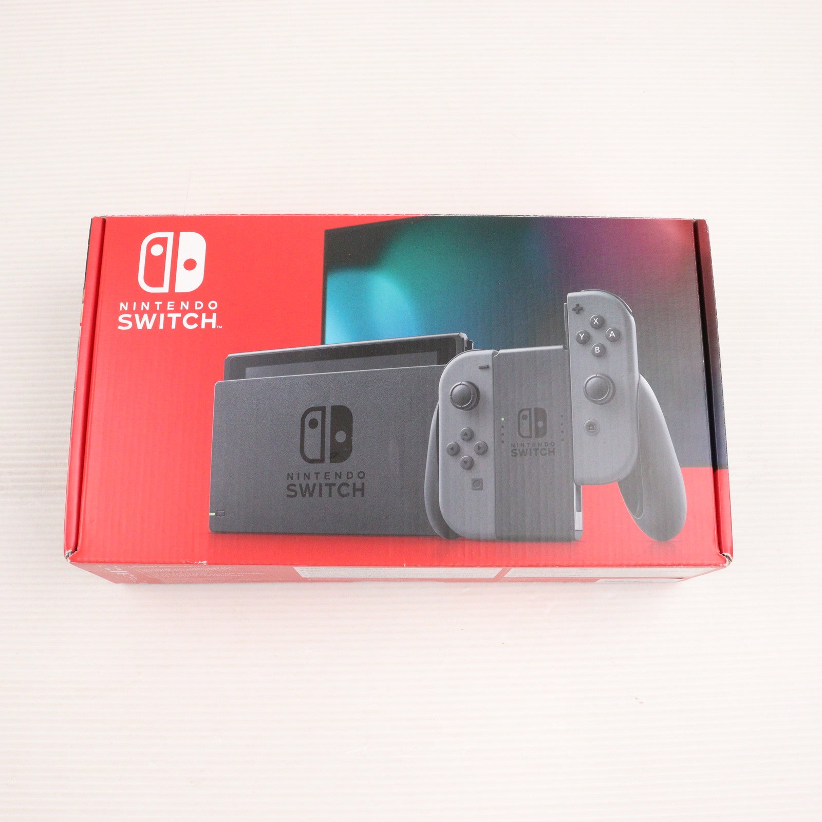 【中古即納】[Switch] (本体) Nintendo Switch(ニンテンドースイッチ) Joy-Con(L)/R グレー 任天堂(HAD-S-KAAAA)(20190830)