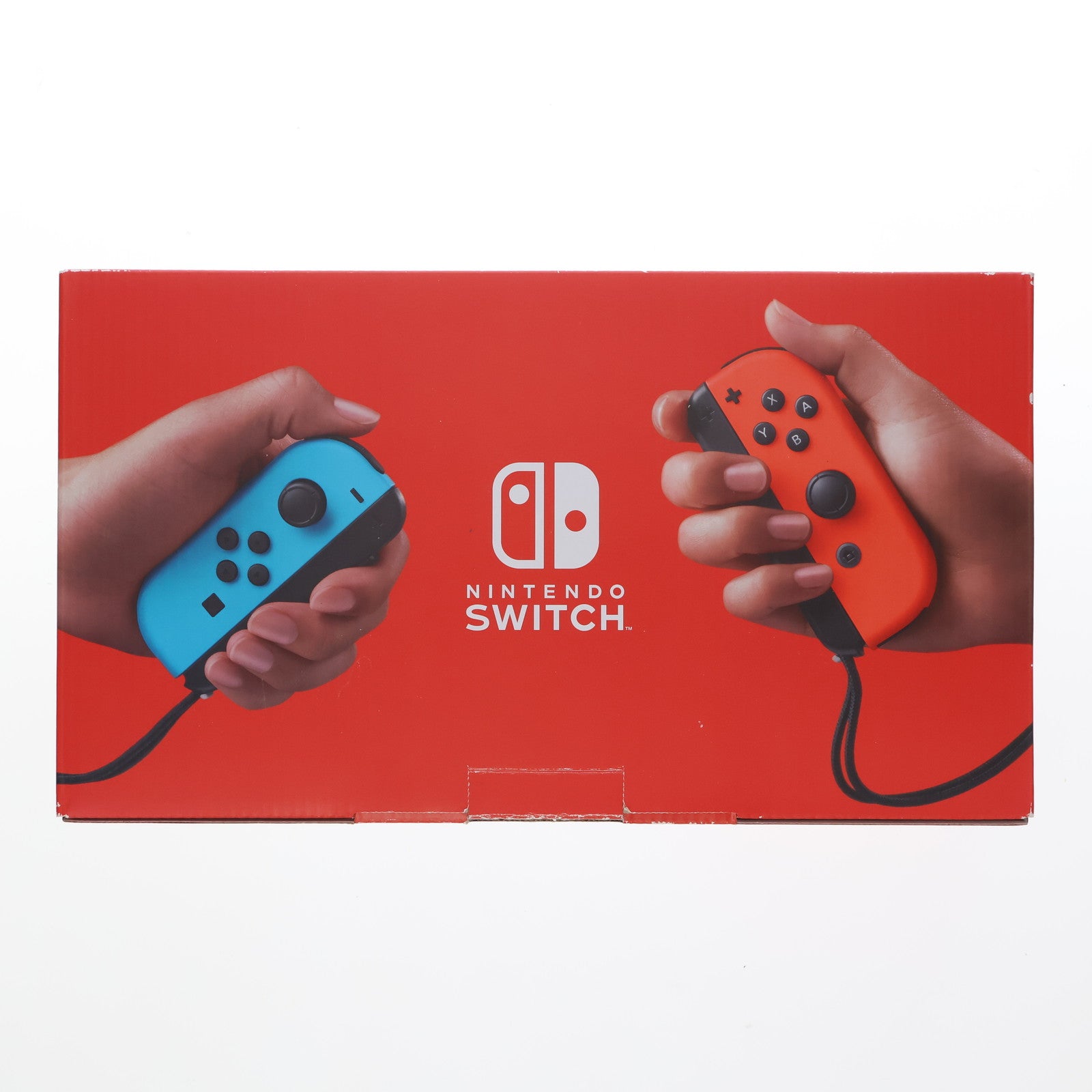 【中古即納】[Switch] (本体) Nintendo Switch(ニンテンドースイッチ) Joy-Con(L) ネオンブルー/(R) ネオンレッド 任天堂(HAD-S-KABAA)(20190830)