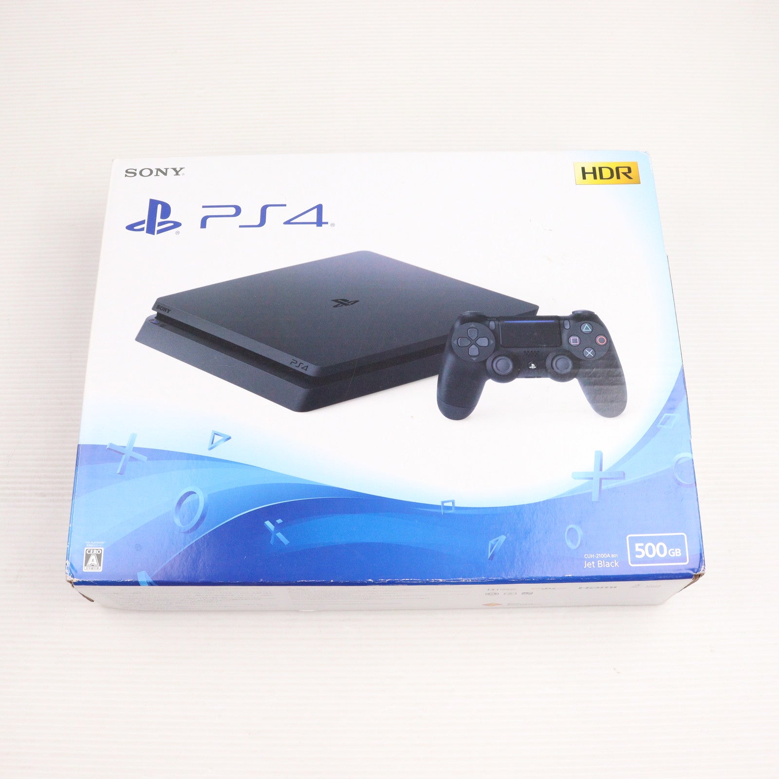 【中古即納】[PS4] (本体) PlayStation4(プレイステーション4) ジェット・ブラック HDD500GB SIE(CUH-2100AB01)(20170724)