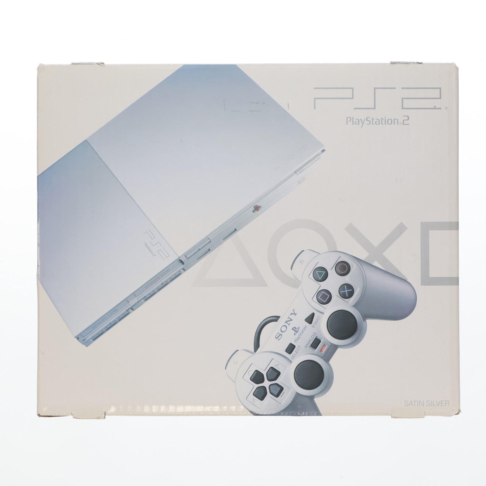 【中古即納】[PS2] (本体) PlayStation 2(プレイステーション2) サテン・シルバー SCE(SCPH-90000SS)(20071122)