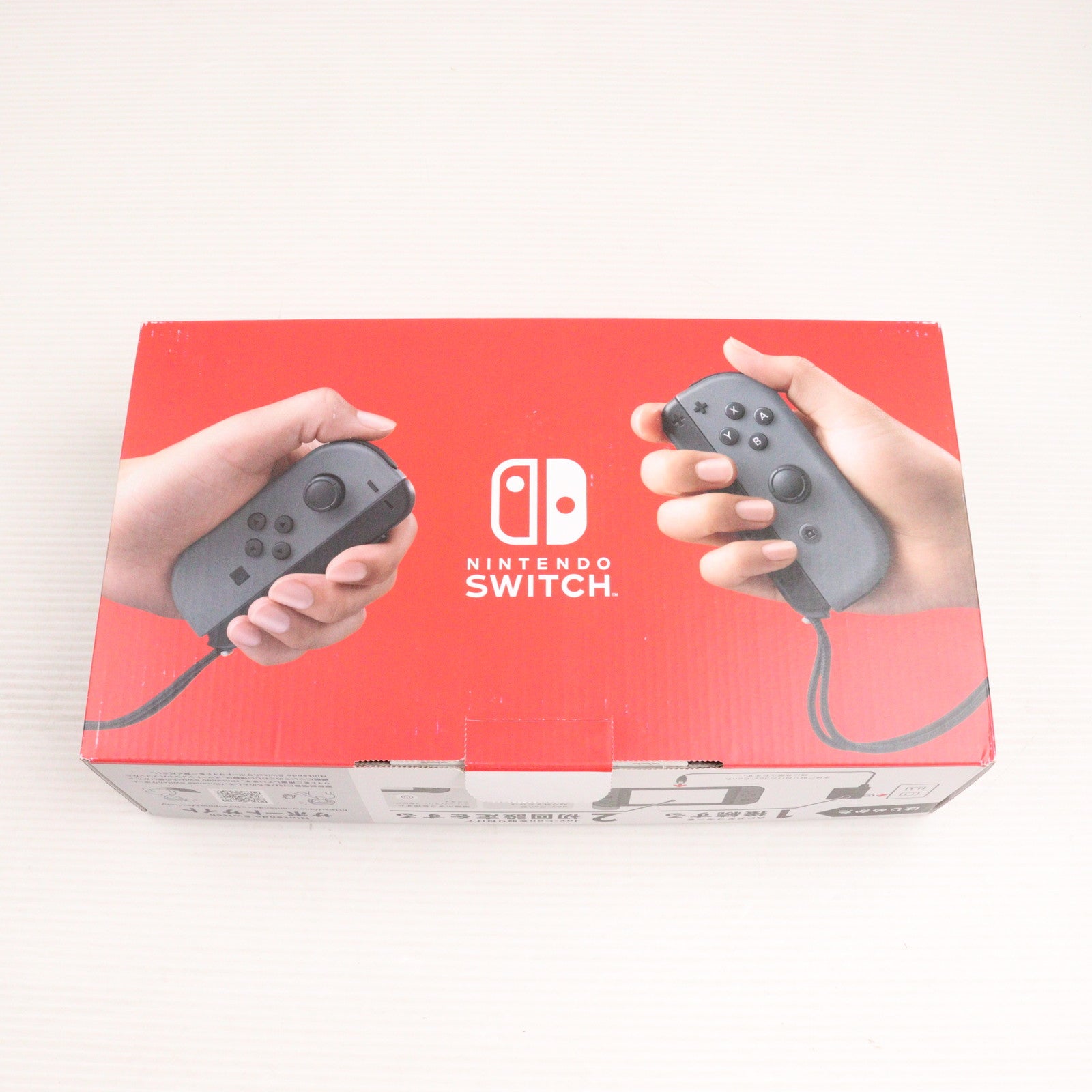 【中古即納】[Switch] (本体) Nintendo Switch(ニンテンドースイッチ) Joy-Con(L)/R グレー 任天堂(HAD-S-KAAAA)(20190830)