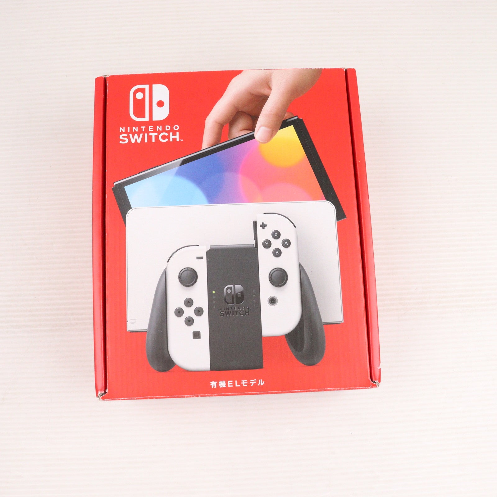 【中古即納】[Switch] (本体) Nintendo Switch(ニンテンドースイッチ) 有機ELモデル Joy-Con(L)/R ホワイト 任天堂(HEG-S-KAAAA)(20211008)