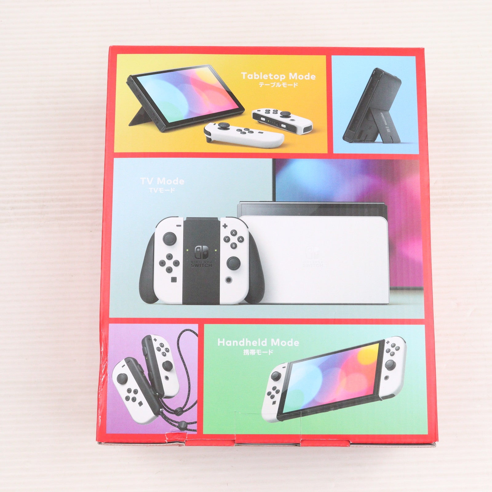 【中古即納】[Switch] (本体)(未使用) Nintendo Switch(有機ELモデル) ニンテンドースイッチ Joy-Con(L)/R ホワイト 任天堂(HEG-S-KAAAA)(20211008)