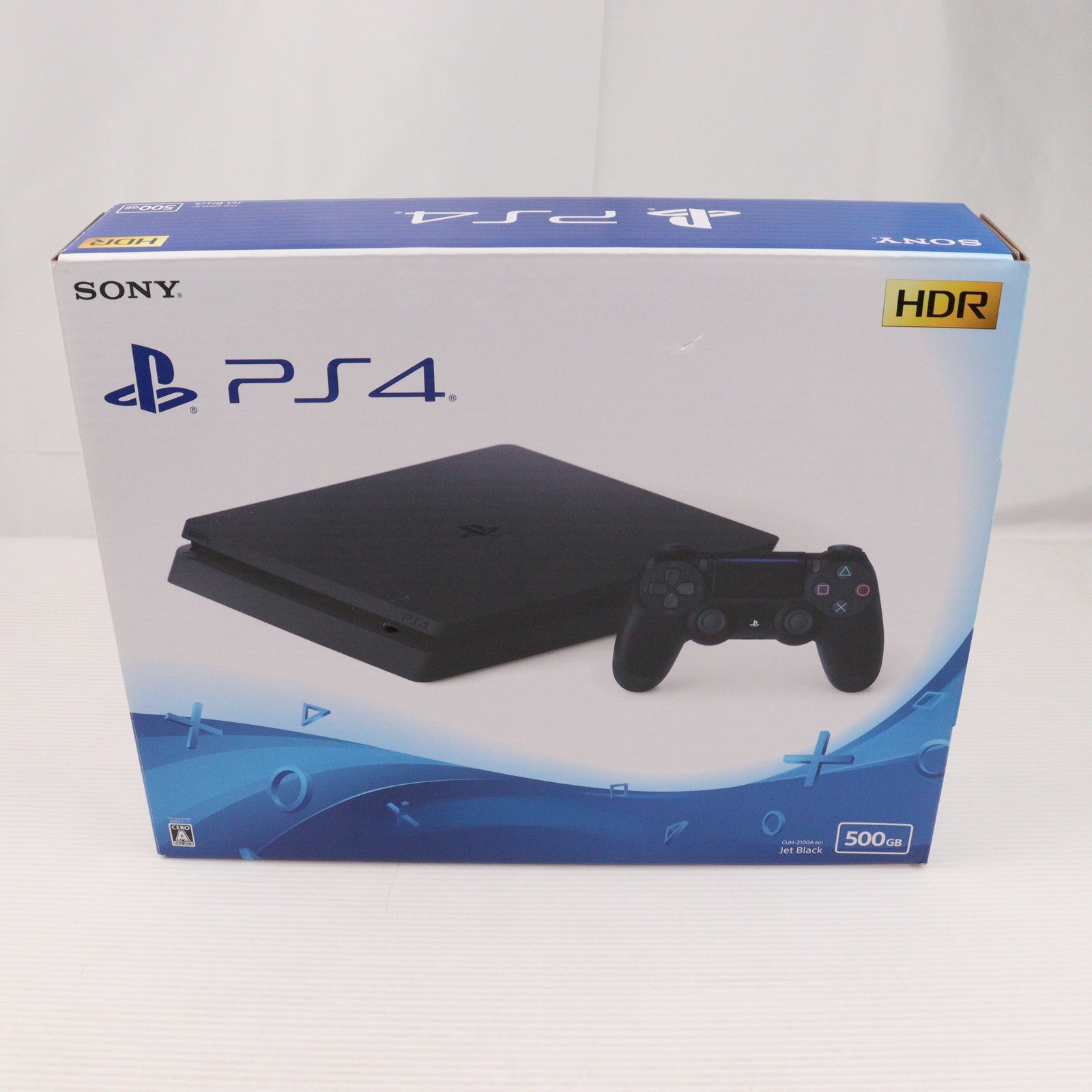 【中古即納】[PS4] (本体) PlayStation 4(プレイステーション4) ジェット・ブラック HDD500GB SIE(CUH-2100AB01)(20170724)