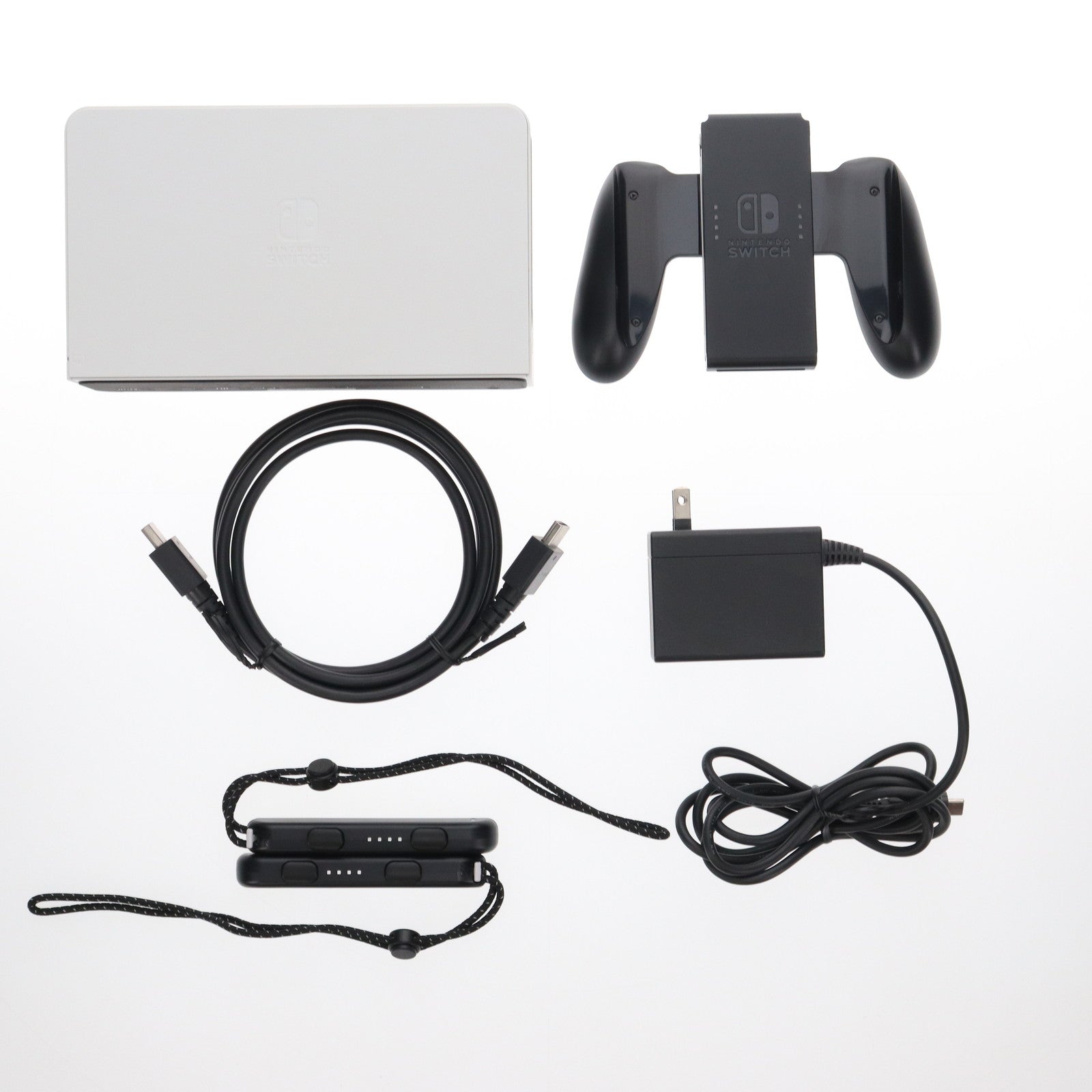 【中古即納】[Switch] (本体) Nintendo Switch(ニンテンドースイッチ) 有機ELモデル Joy-Con(L)/R ホワイト 任天堂(HEG-S-KAAAA)(20211008)