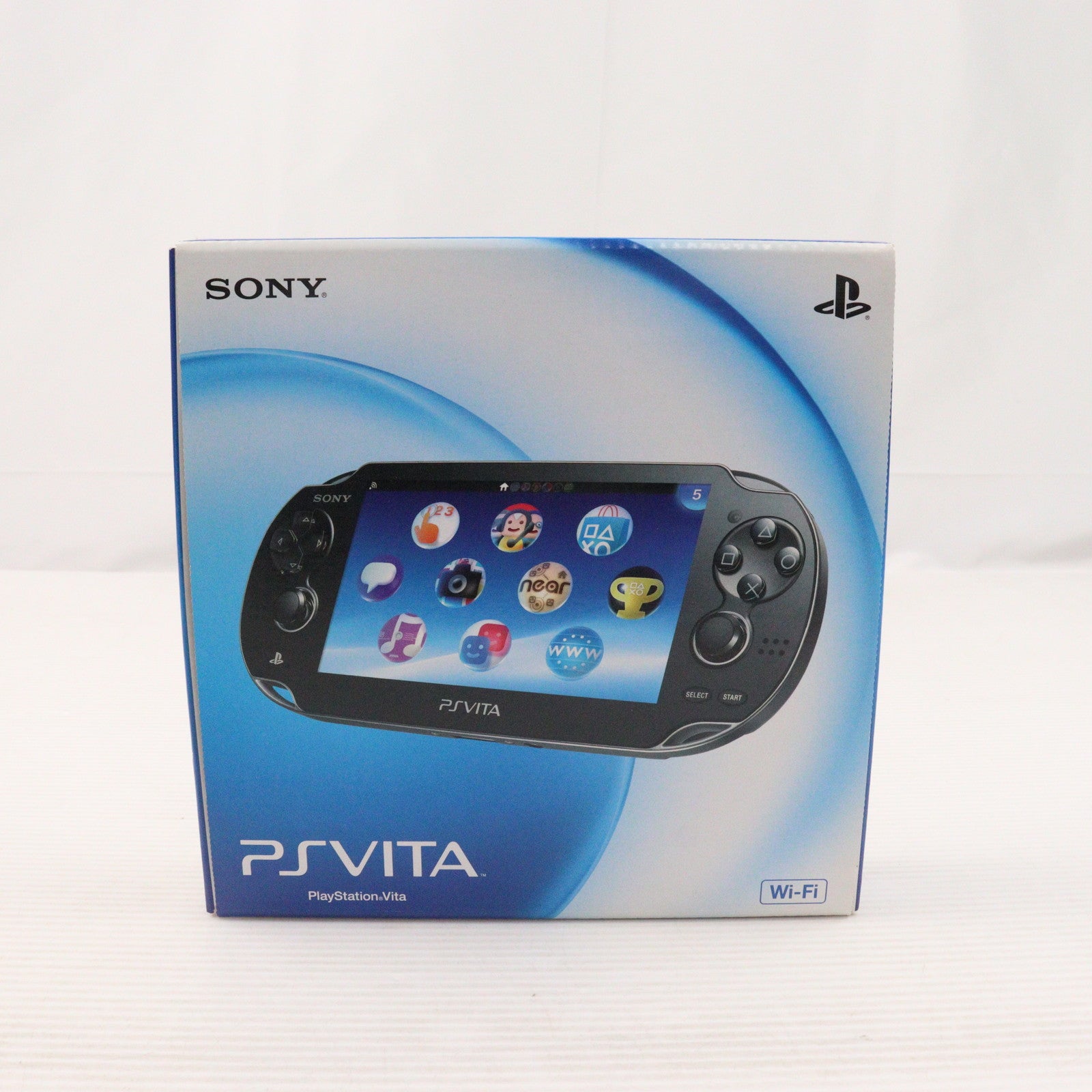 【中古即納】[PSVita] (本体) PlayStation Vita(プレイステーション ヴィータ) Wi-Fiモデル クリスタル・ブラック SCE(PCH-1000ZA01)(20111217)