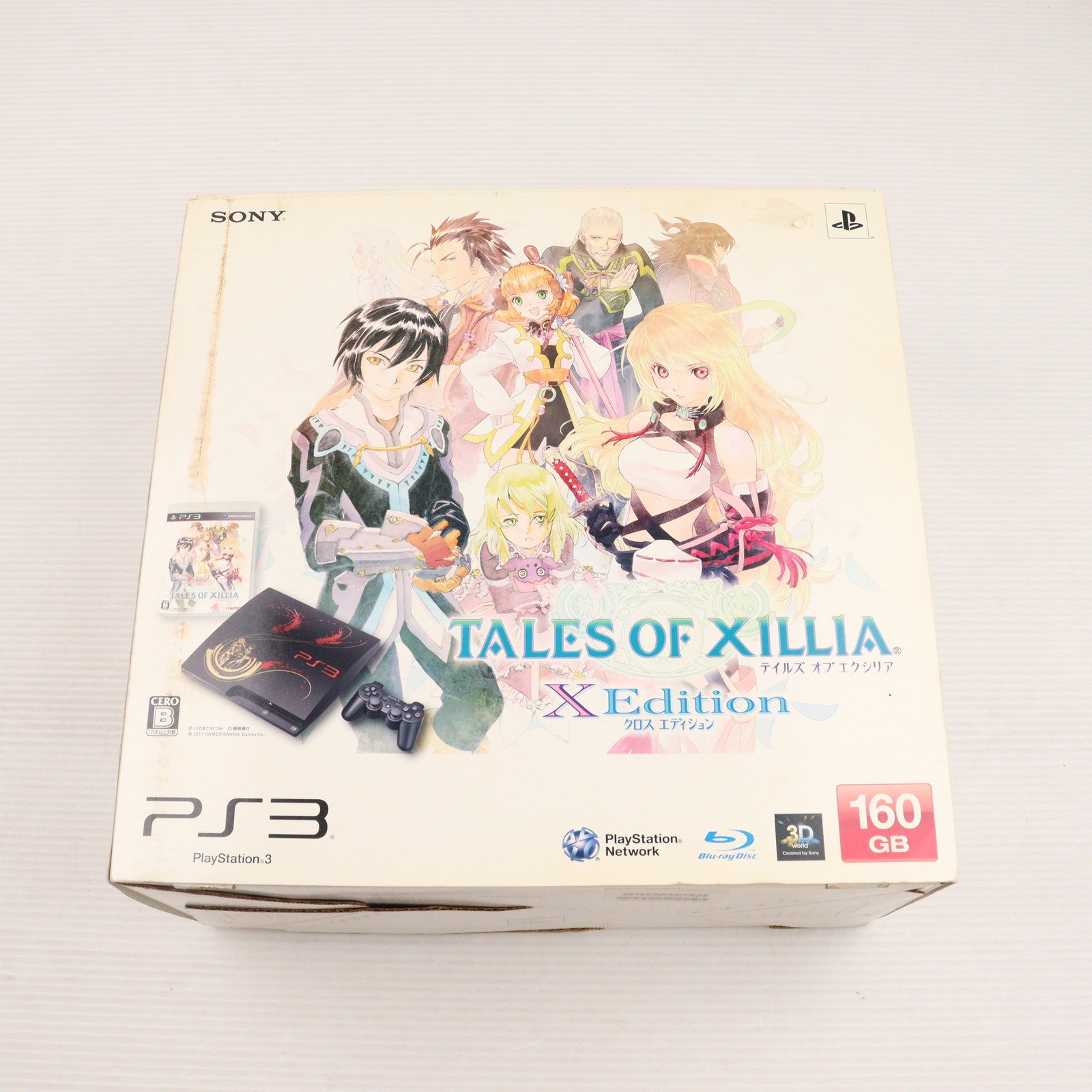 【中古即納】[PS3] (本体) PlayStation 3 TALES OF XILLIA X Edition(プレイステーション3 テイルズ オブ エクシリア クロスエディション) SCE(CEJH-10018)(20110908)