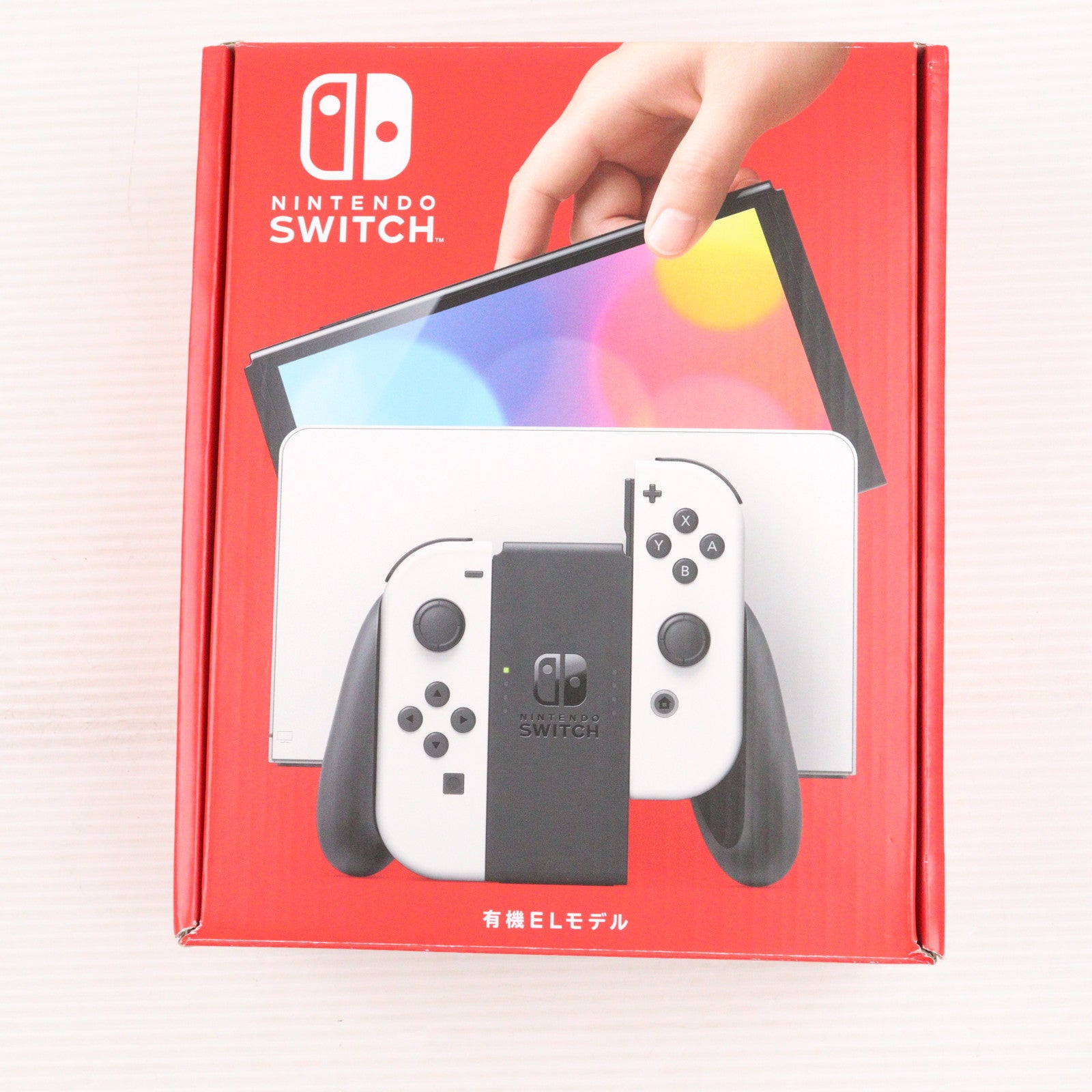 【中古即納】[Switch] (本体) Nintendo Switch(ニンテンドースイッチ) 有機ELモデル Joy-Con(L)/R ホワイト 任天堂(HEG-S-KAAAA)(20211008)