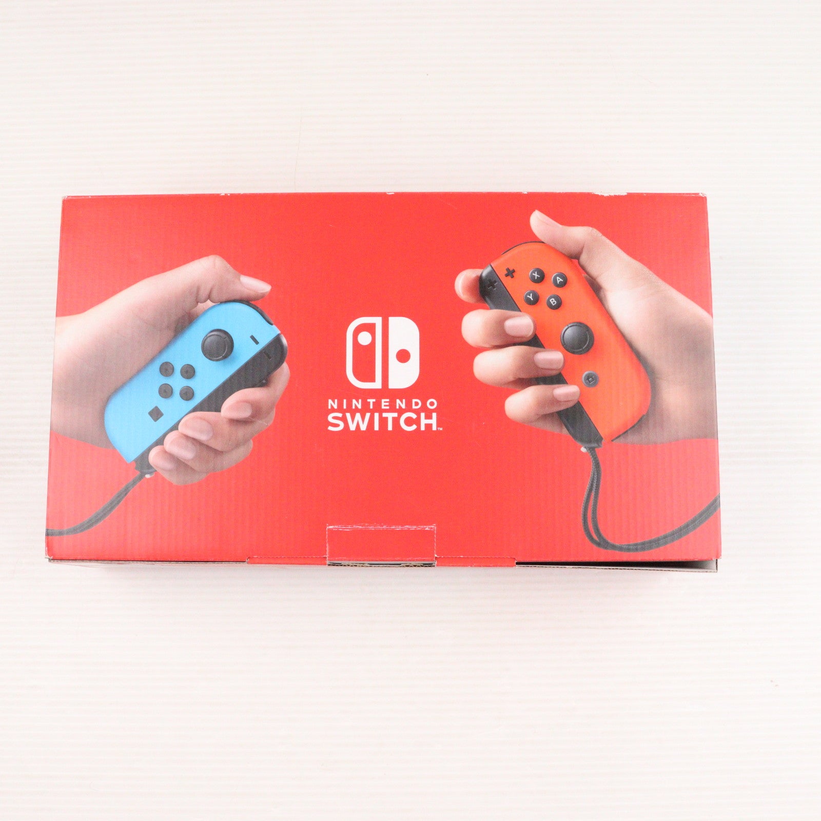 【中古即納】[Switch] (本体) Nintendo Switch(ニンテンドースイッチ) Joy-Con(L) ネオンブルー/(R) ネオンレッド 任天堂(HAD-S-KABAA)(20190830)