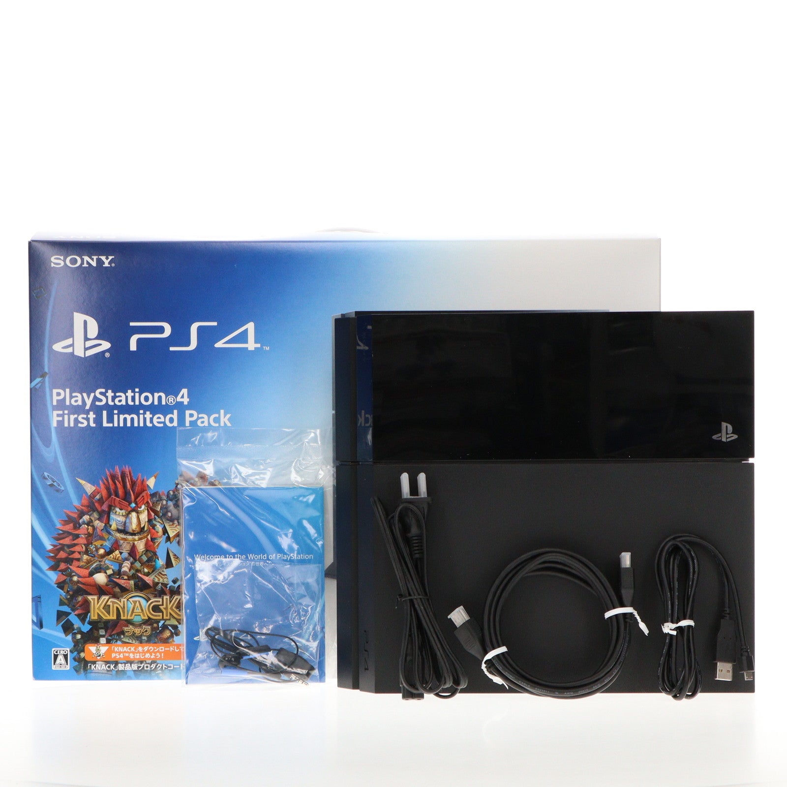 【中古即納】[PS4] (本体) PlayStation 4 First Limited Pack(プレイステーション4 ファーストリミテッドパック) SCE(CUHJ-10000)(20140222)