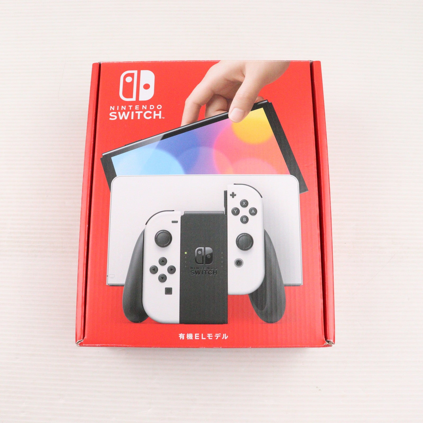 【中古即納】[Switch] (本体) Nintendo Switch(ニンテンドースイッチ) 有機ELモデル Joy-Con(L)/R ホワイト 任天堂(HEG-S-KAAAA)(20211008)