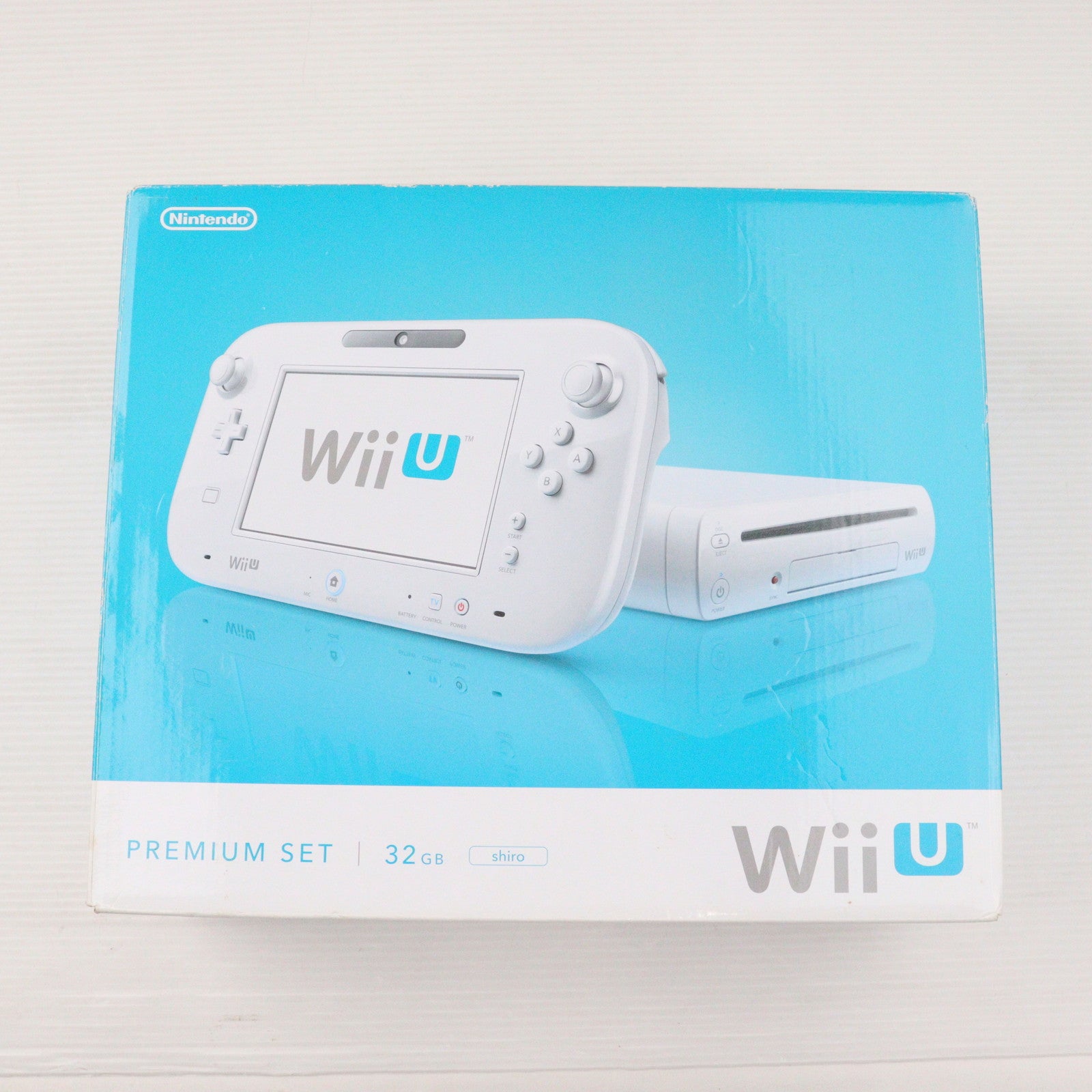 【中古即納】[WiiU] (本体) Wii U プレミアムセット 白 PREMIUM SET shiro(本体メモリー32GB) 任天堂(WUP-S-WAFC)(20130713)