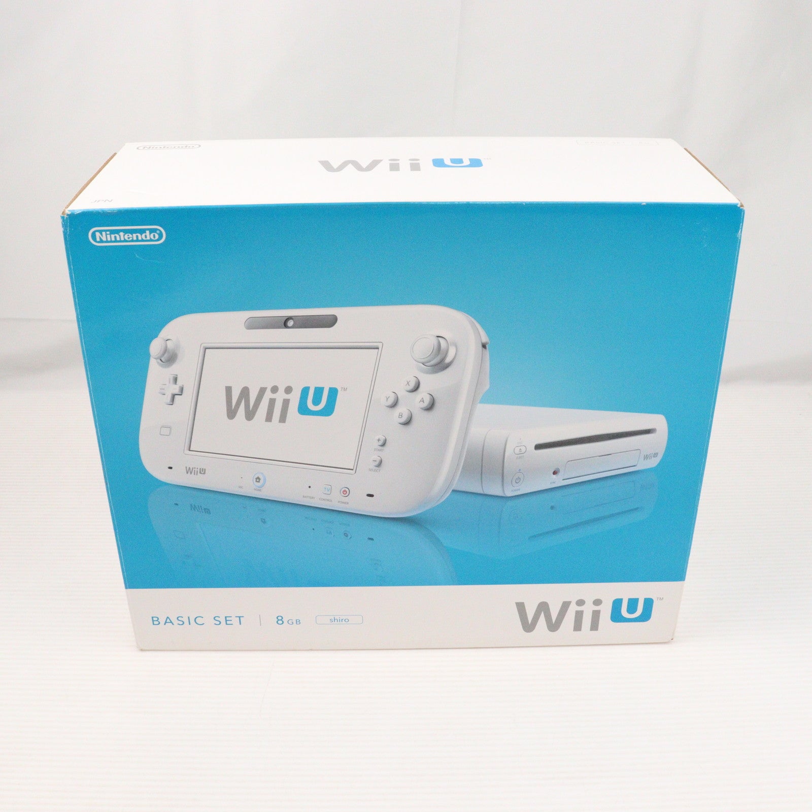 【中古即納】[WiiU] (本体) Wii U ベーシックセット 白 BASIC SET Shiro(本体メモリー8GB) 任天堂(WUP-S-WAAA)(20121208)