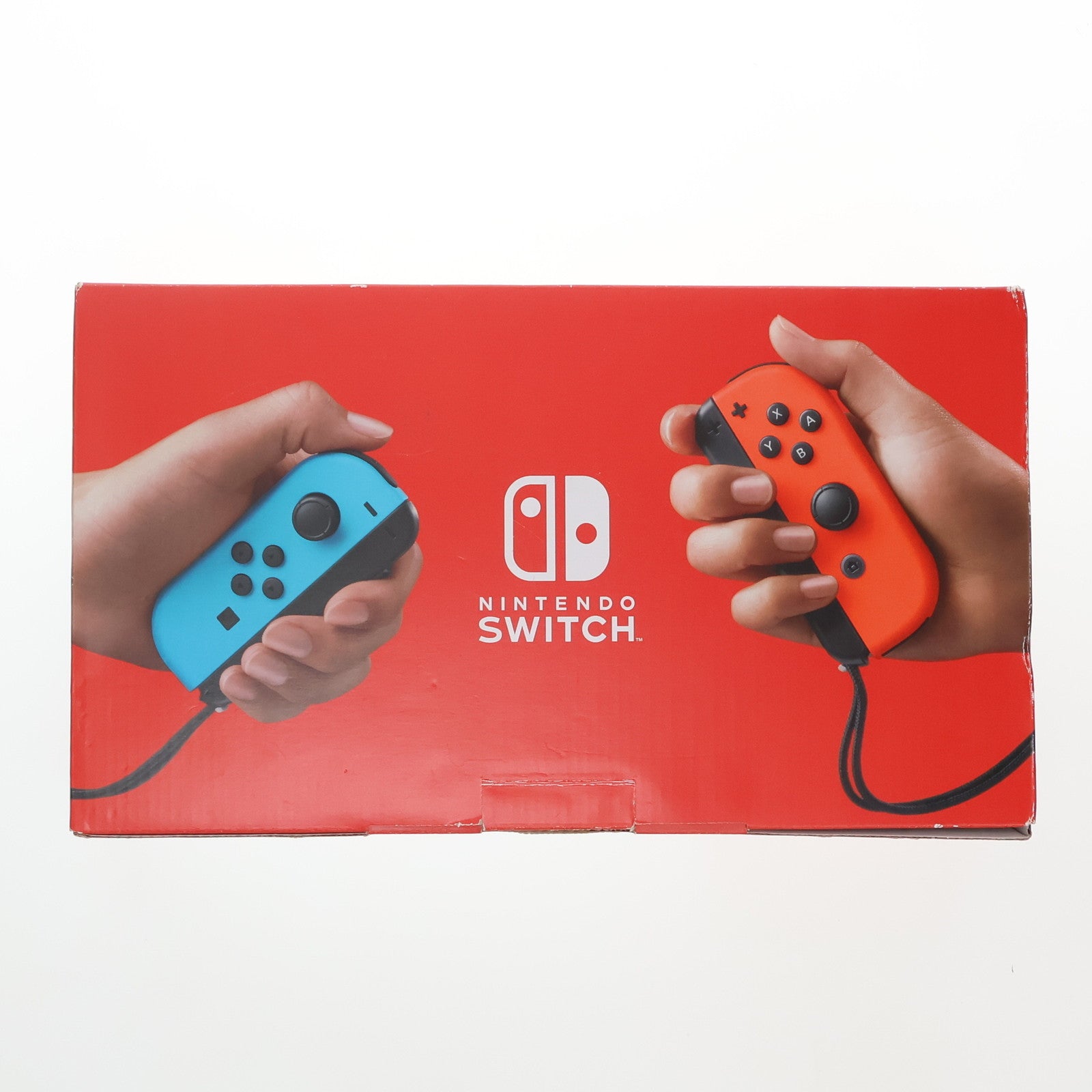 【中古即納】[Switch] (本体) Nintendo Switch(ニンテンドースイッチ) Joy-Con(L) ネオンブルー/(R) ネオンレッド 任天堂(HAD-S-KABAA)(20190830)