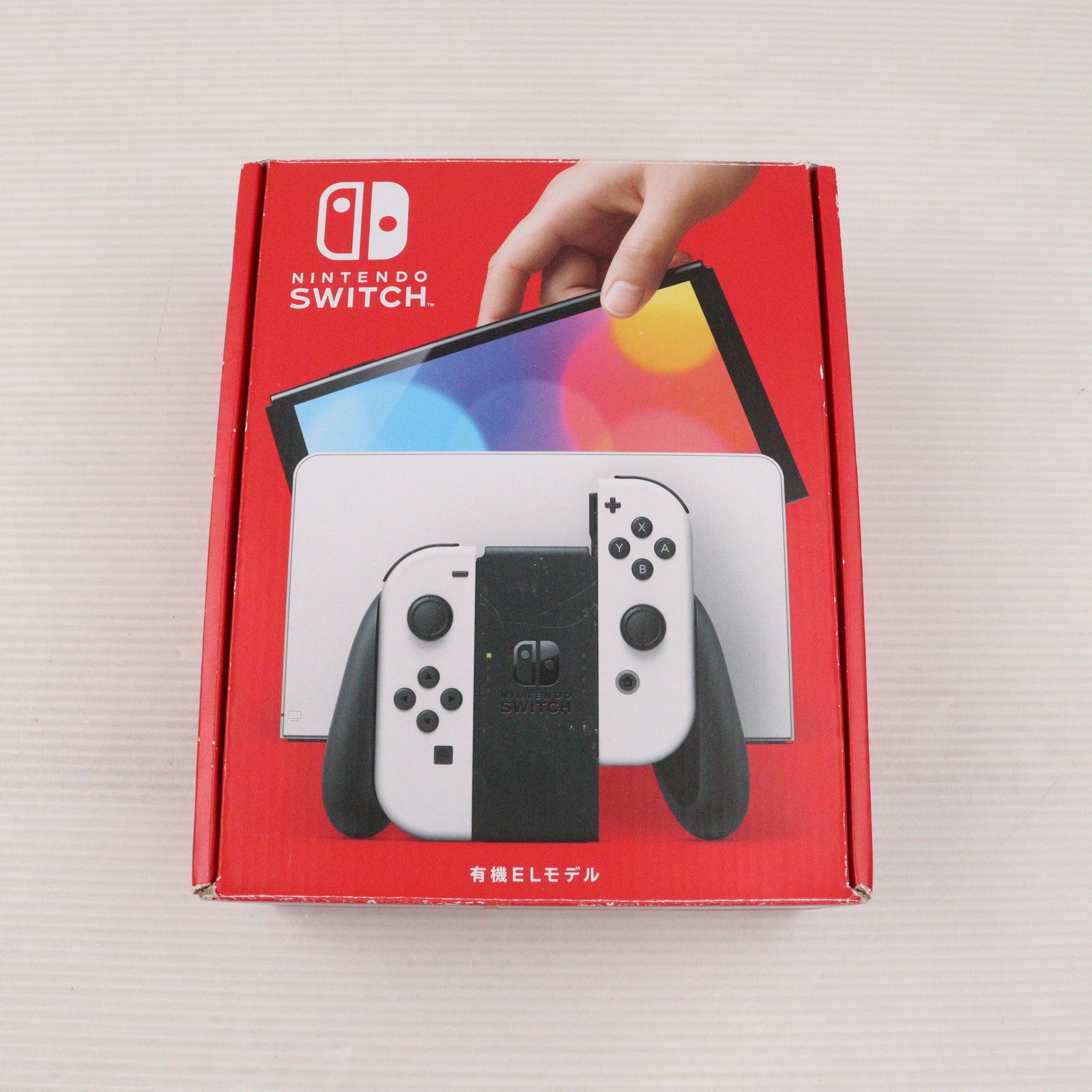 【中古即納】[Switch] (本体) Nintendo Switch(ニンテンドースイッチ) 有機ELモデル Joy-Con(L)/R ホワイト 任天堂(HEG-S-KAAAA)(20211008)