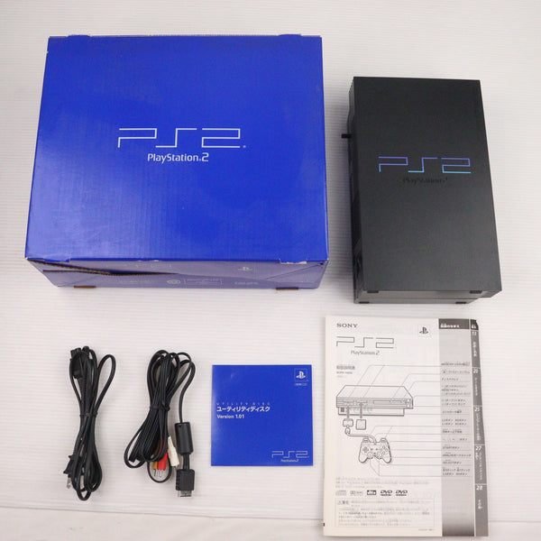 Sony PlayStation2 PS2 Black SCPH-10000 Console & Controller