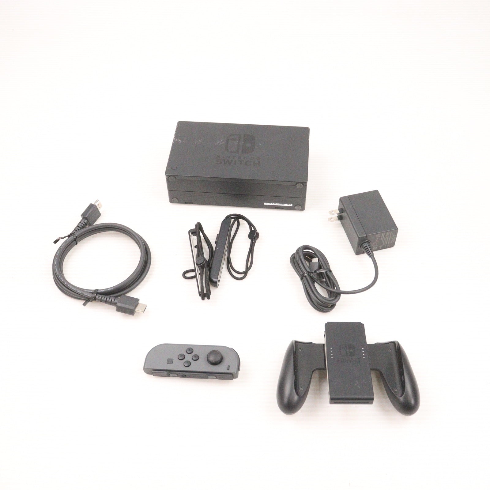 【中古即納】[Switch] (本体) Nintendo Switch(ニンテンドースイッチ) Joy-Con(L)/R グレー 任天堂(HAC-S-KAAAA)(20170303)
