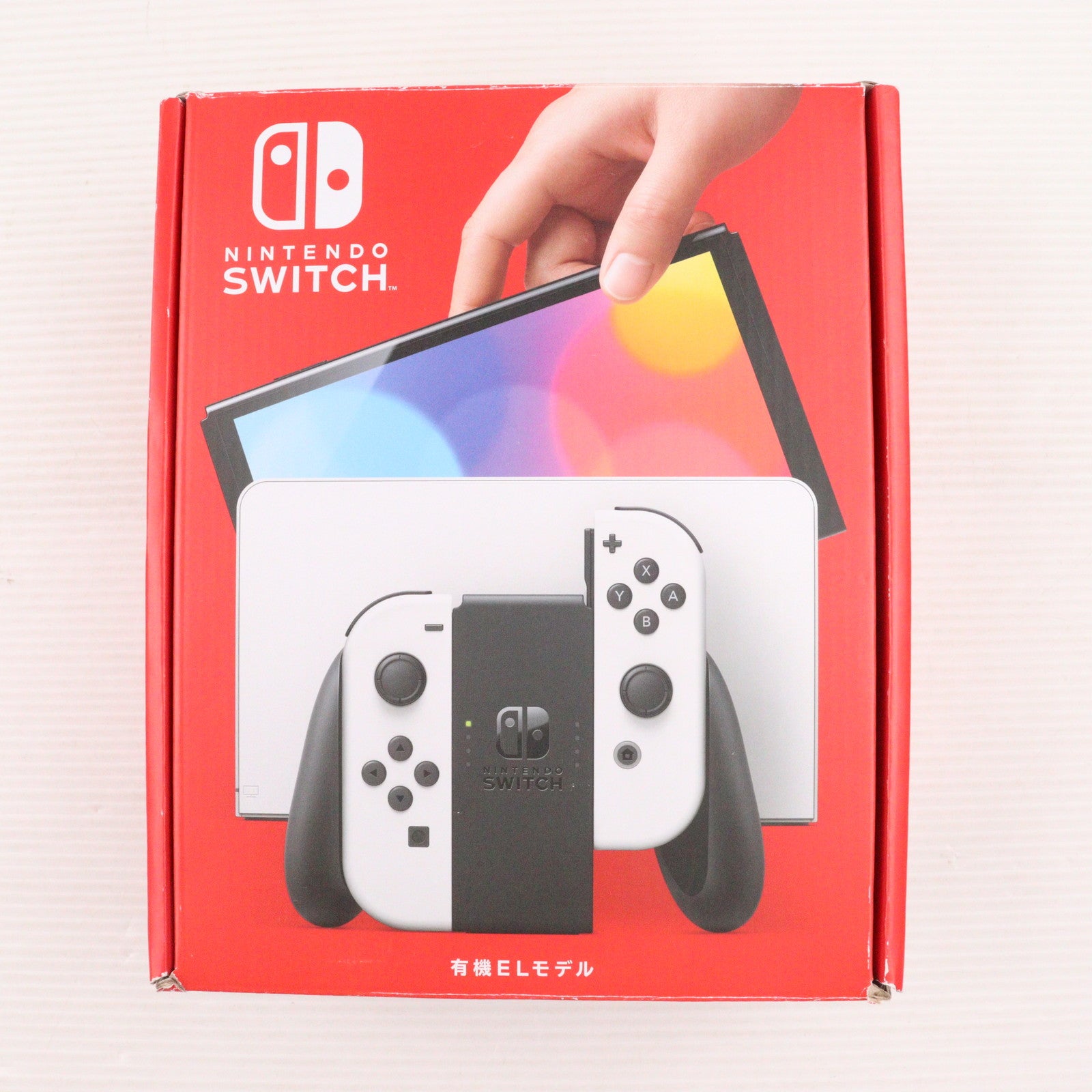 【中古即納】[Switch] (本体) Nintendo Switch(ニンテンドースイッチ) 有機ELモデル Joy-Con(L)/R ホワイト 任天堂(HEG-S-KAAAA)(20211008)