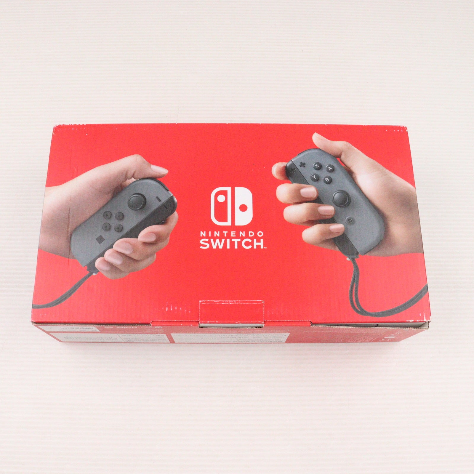 【中古即納】[Switch] (本体) Nintendo Switch(ニンテンドースイッチ) Joy-Con(L)/R グレー 任天堂(HAD-S-KAAAA)(20190830)